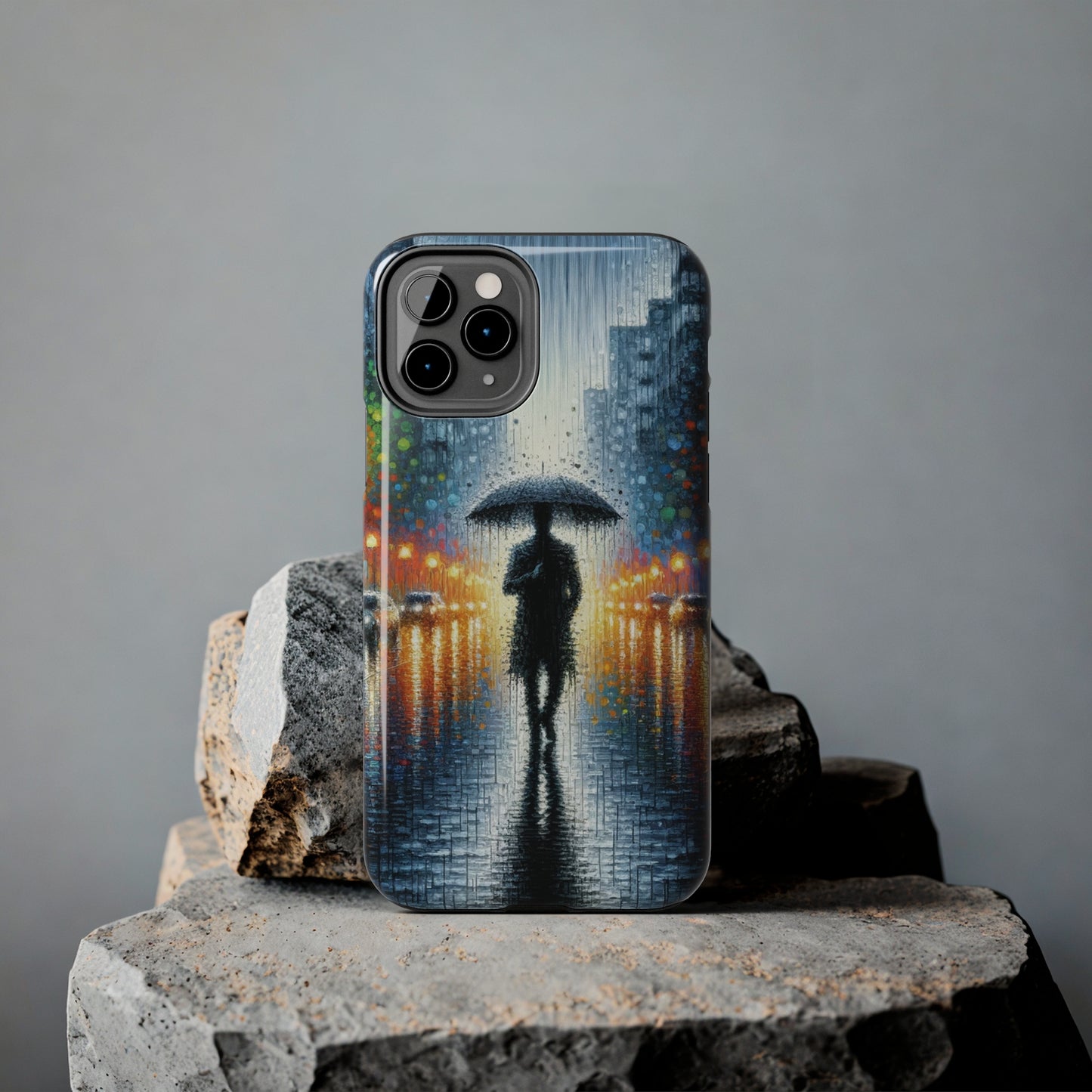 ToughDrop Apple iPhone Case Ft. Rain Walk