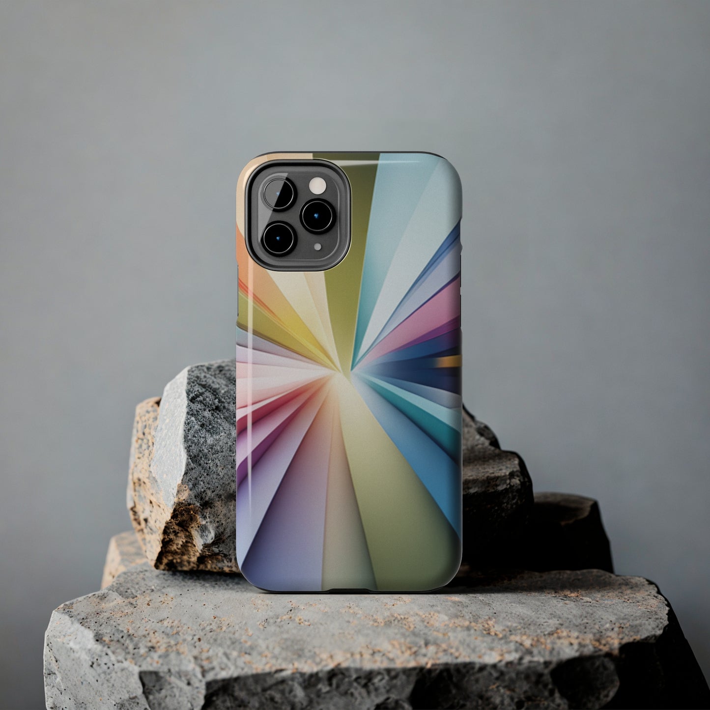Tough Apple iPhone Case Ft. Abstract Inner Diamond