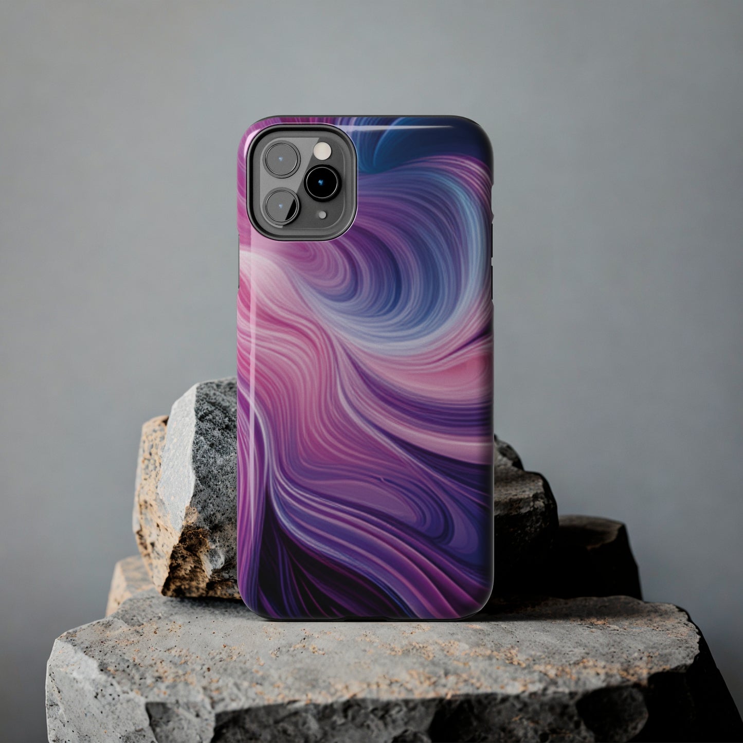 Strong Apple iPhone Case Ft. Purple Aesthetic