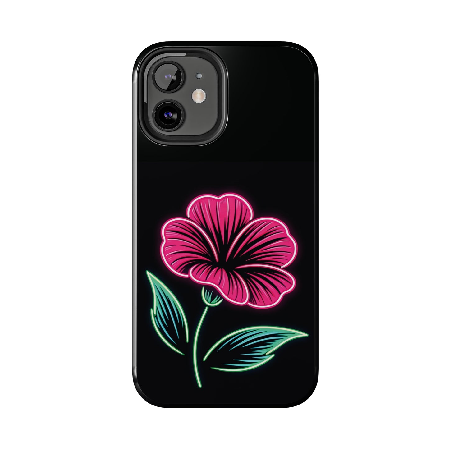 ToughDrop Apple iPhone Case Ft. Neon Bloom