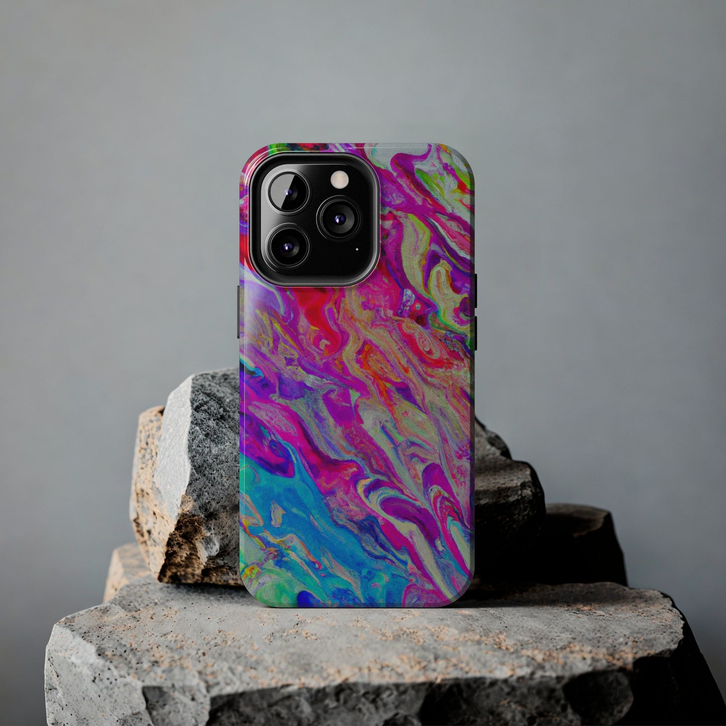Tough Case-Mate iPhone Case Ft. Rainbow Waves