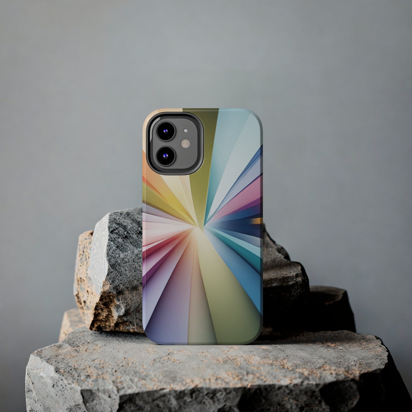 Tough Apple iPhone Case Ft. Abstract Inner Diamond