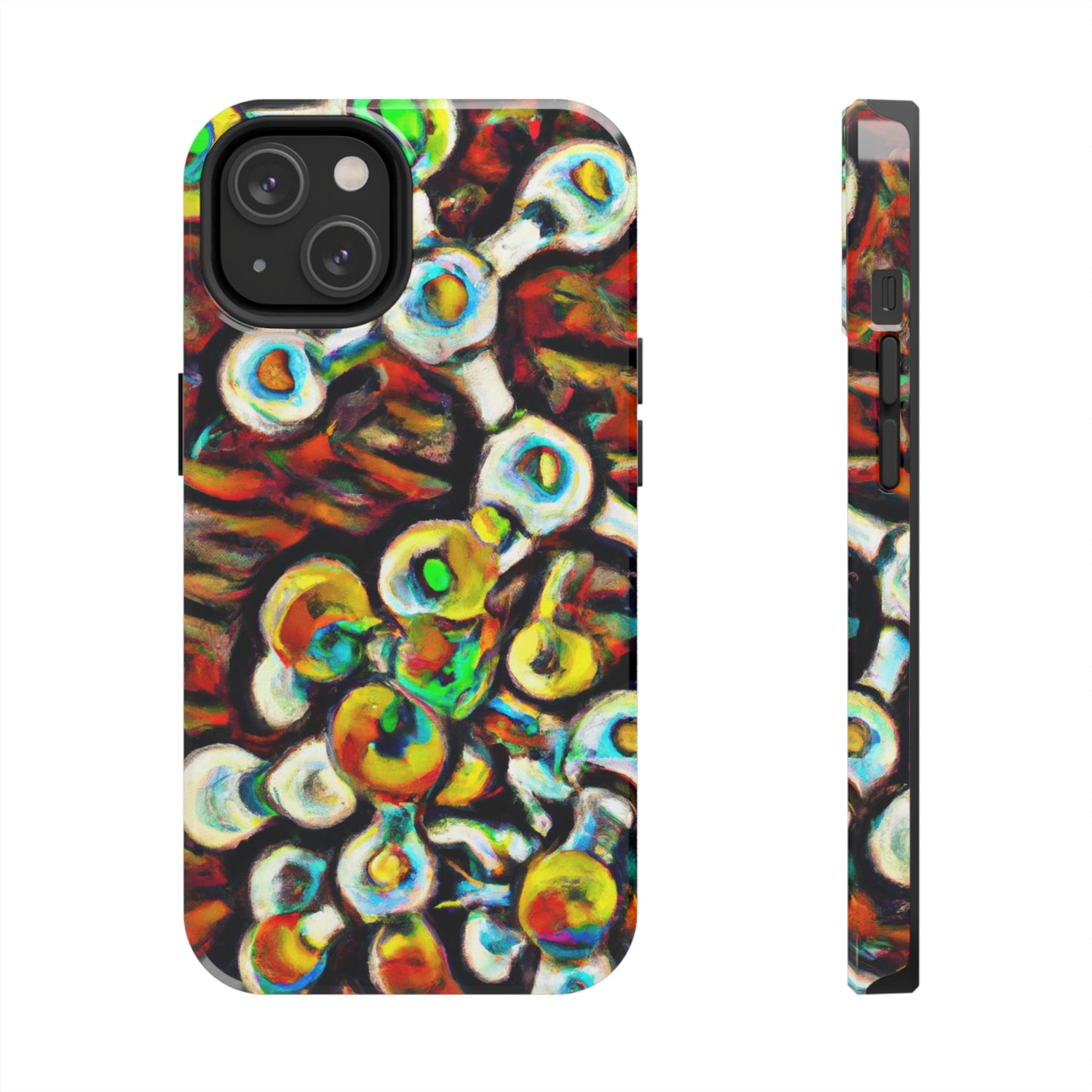Apple iPhone Case Ft. Abstract Molecule