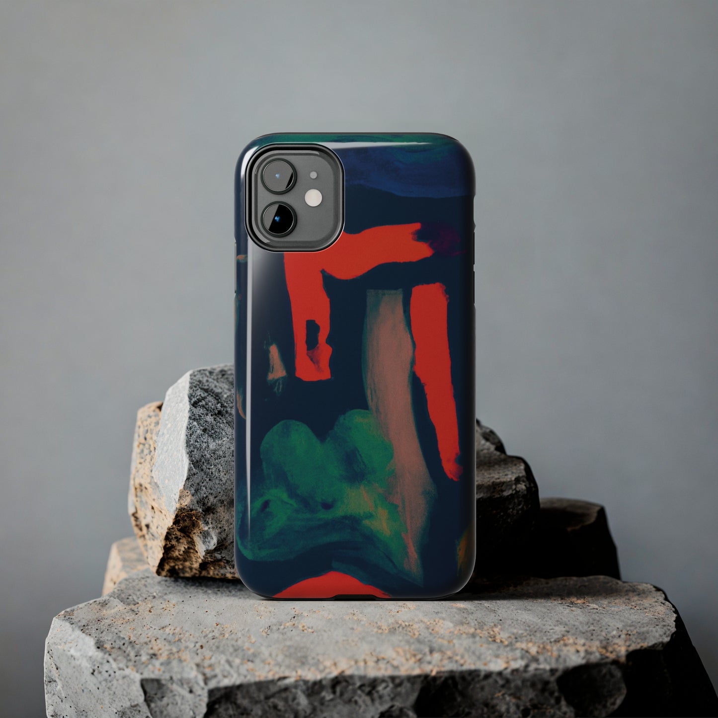 Strong Apple iPhone Case Ft. Abstract Clover