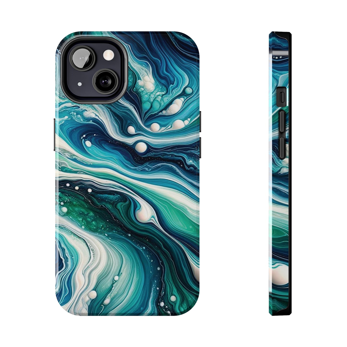 ToughDrop Apple iPhone Case Ft. Liquid Blue