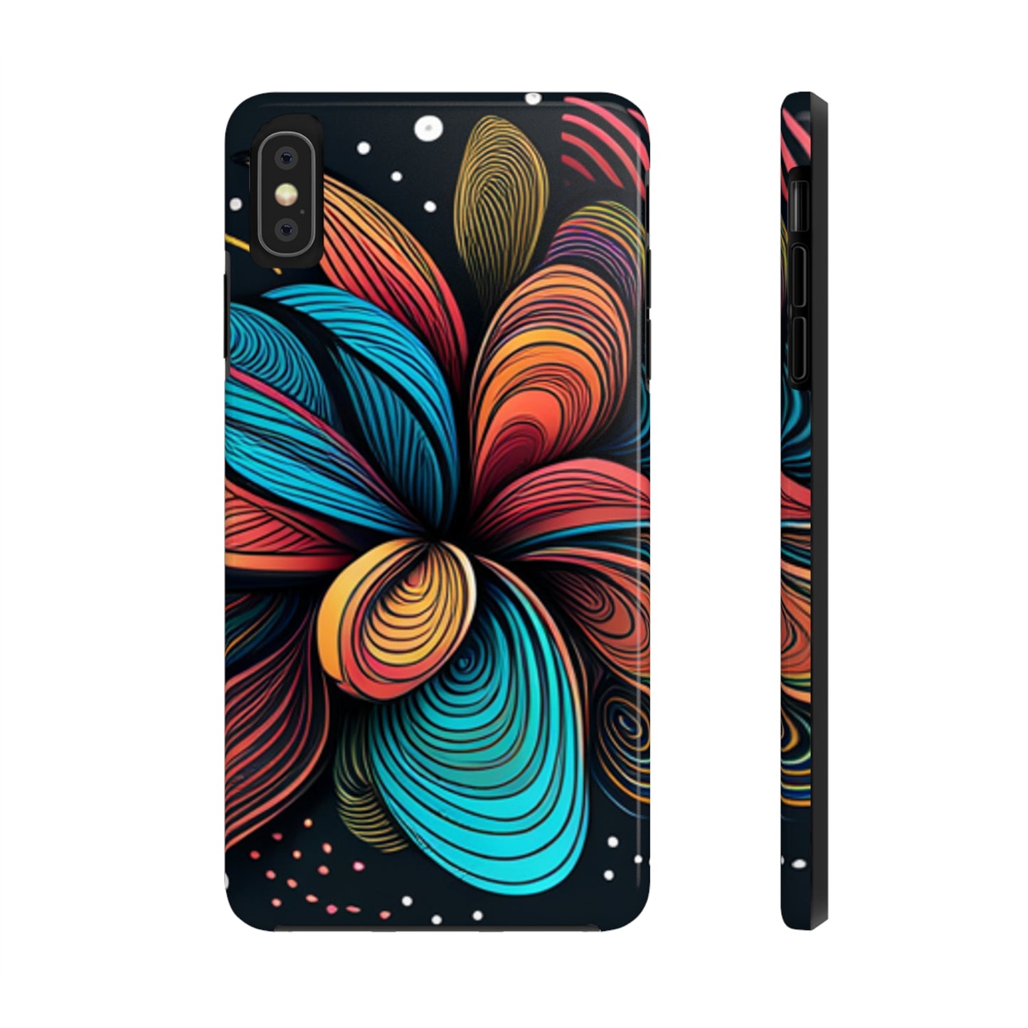 Tough Apple Case-Mate iPhone Cases Ft. Astral Bloom