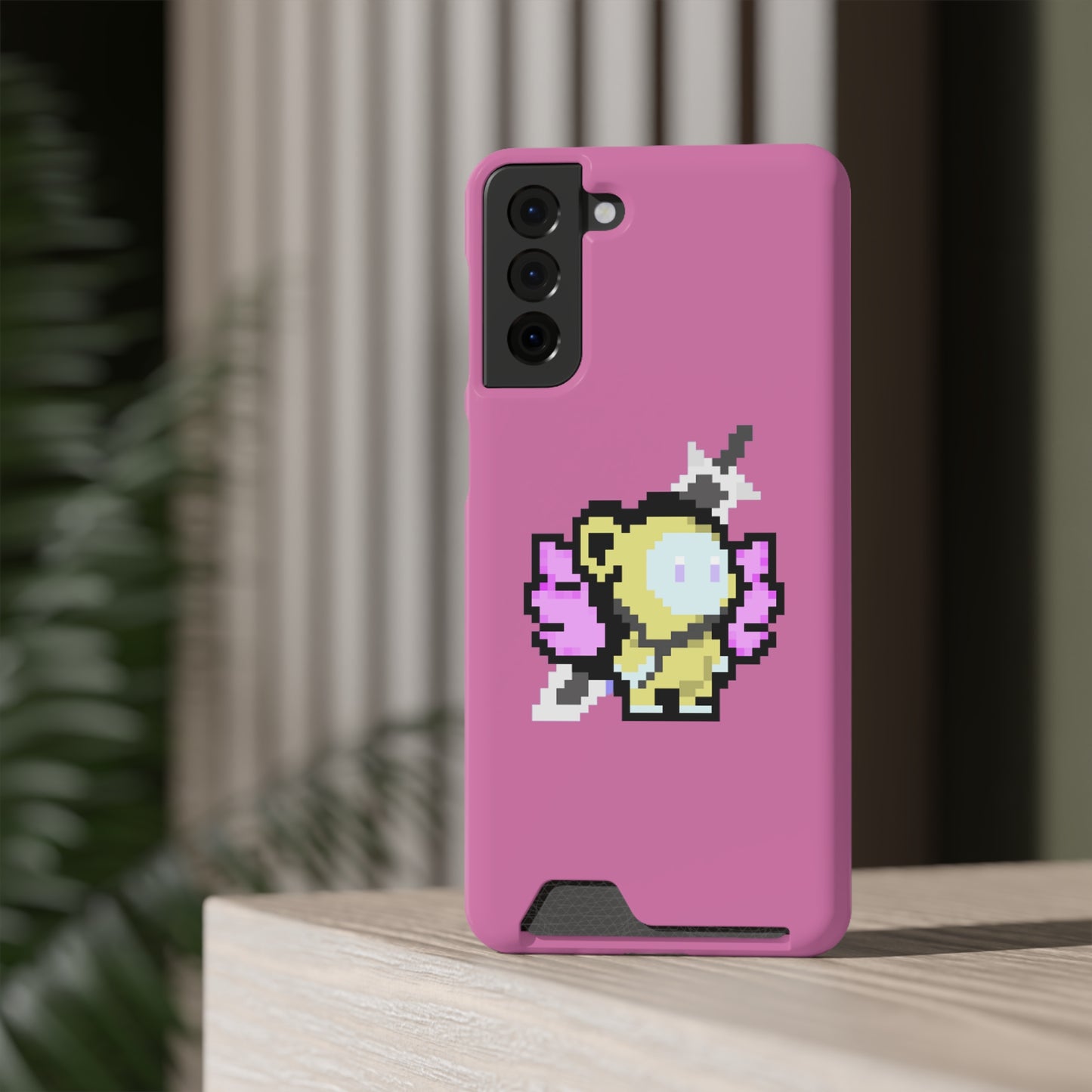 iPhone 13 and Samsung S21, S22 Cases with Card Holder Ft. MONKEE MONKEE #2108