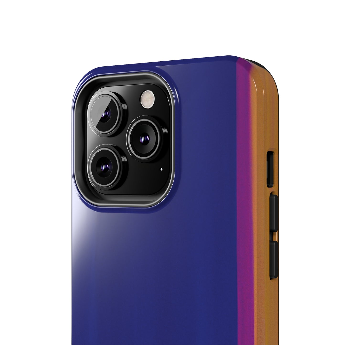 Strong Apple iPhone Case Ft. Minimal Framed Blue