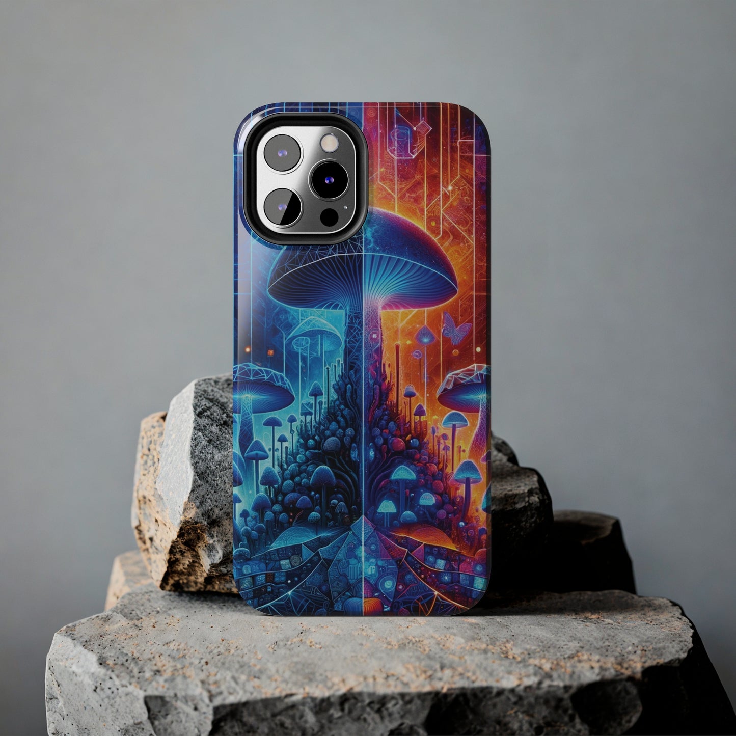 ToughDrop Apple iPhone Case Ft. Mushroom Mountain