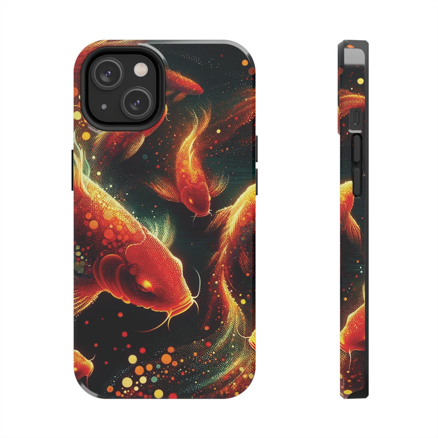 ToughDrop Apple iPhone Case Ft. Spotted Koi