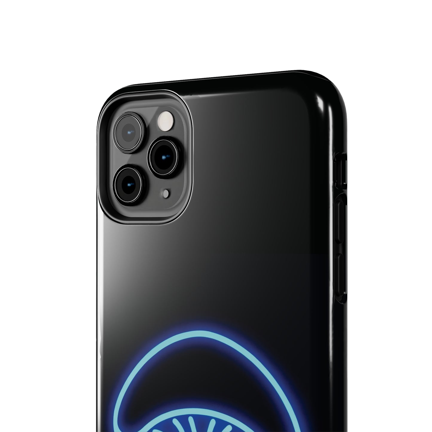 ToughDrop Apple iPhone Case Ft. Neon Blue Shroom