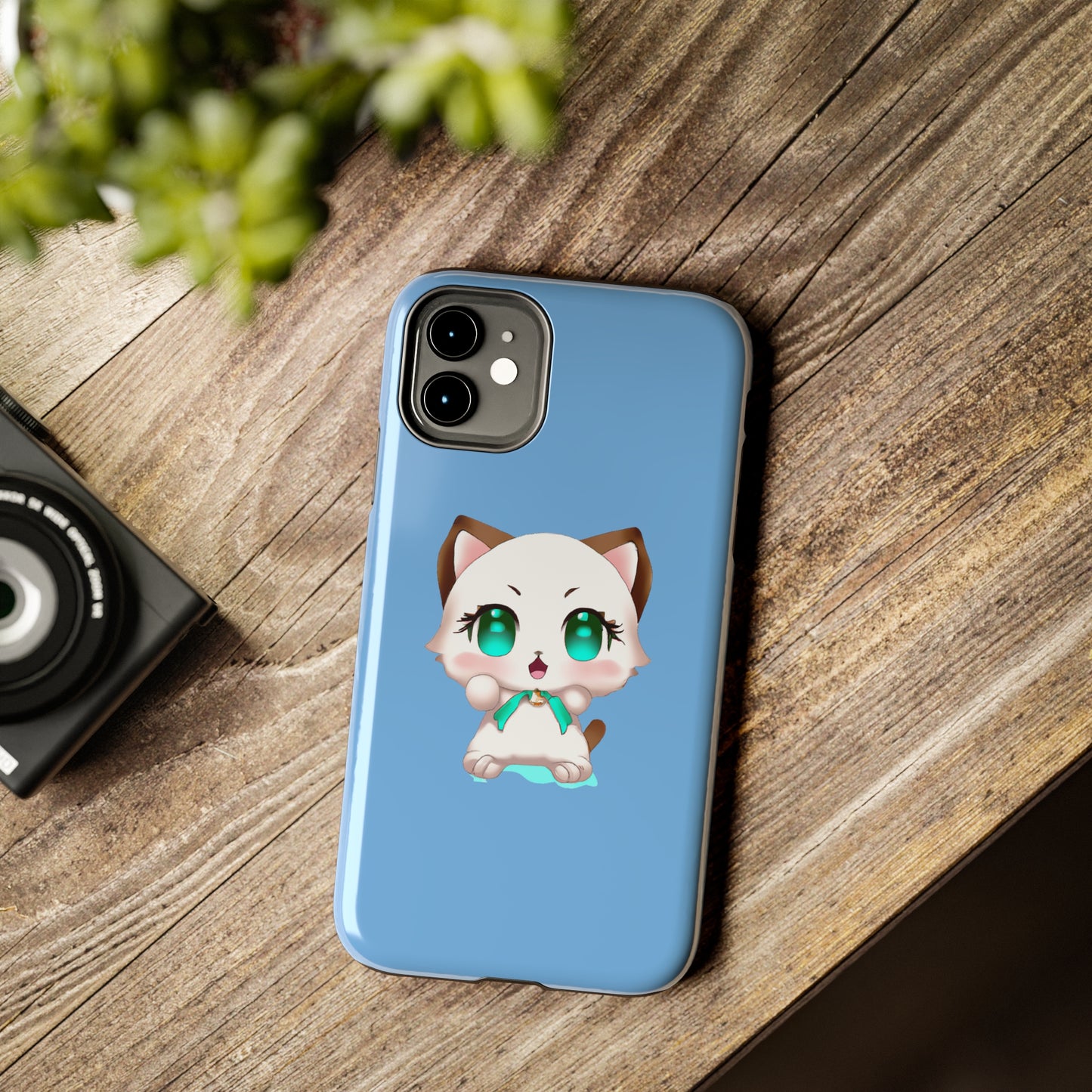 Tough Apple iPhone Cases Ft. Cute Kitty