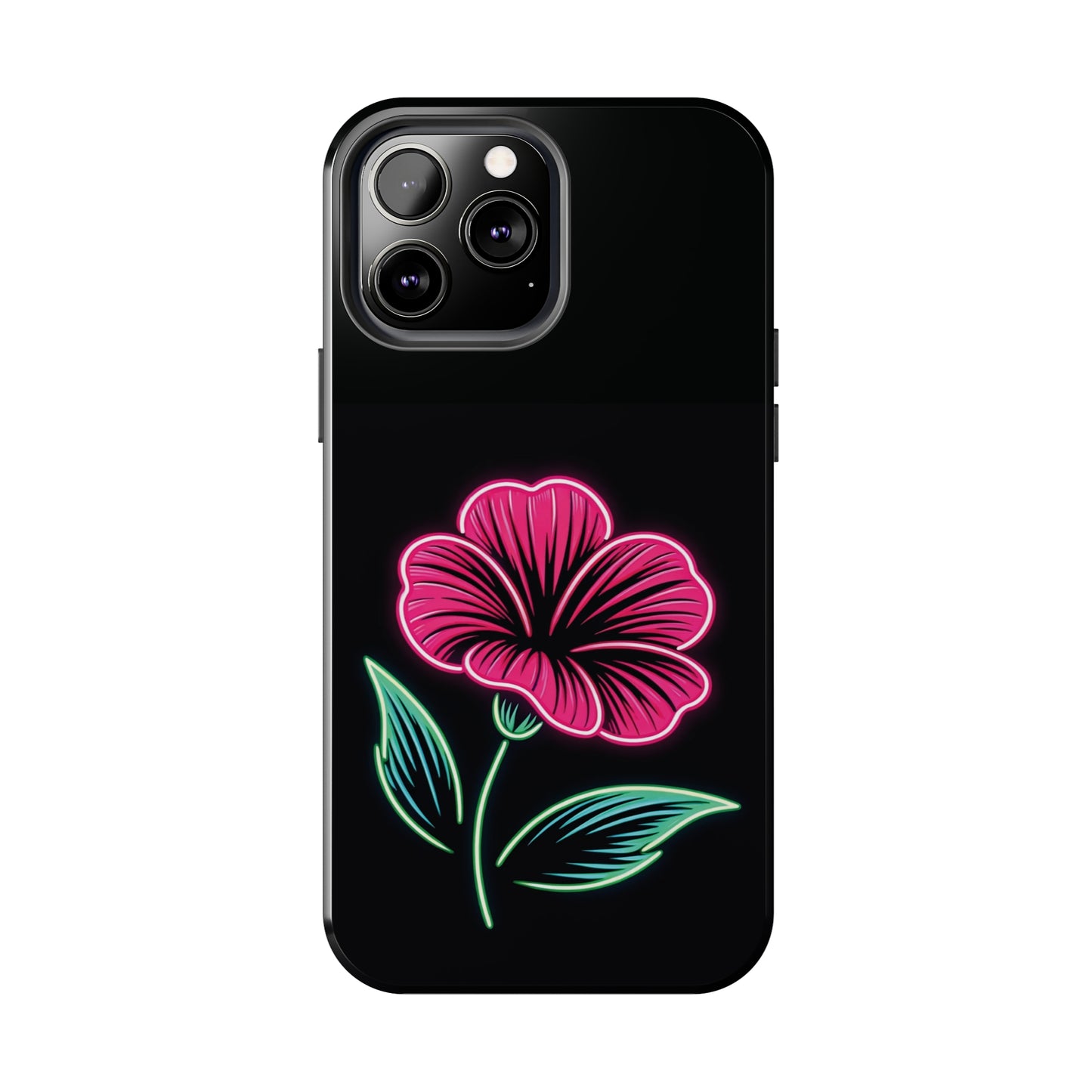 ToughDrop Apple iPhone Case Ft. Neon Bloom