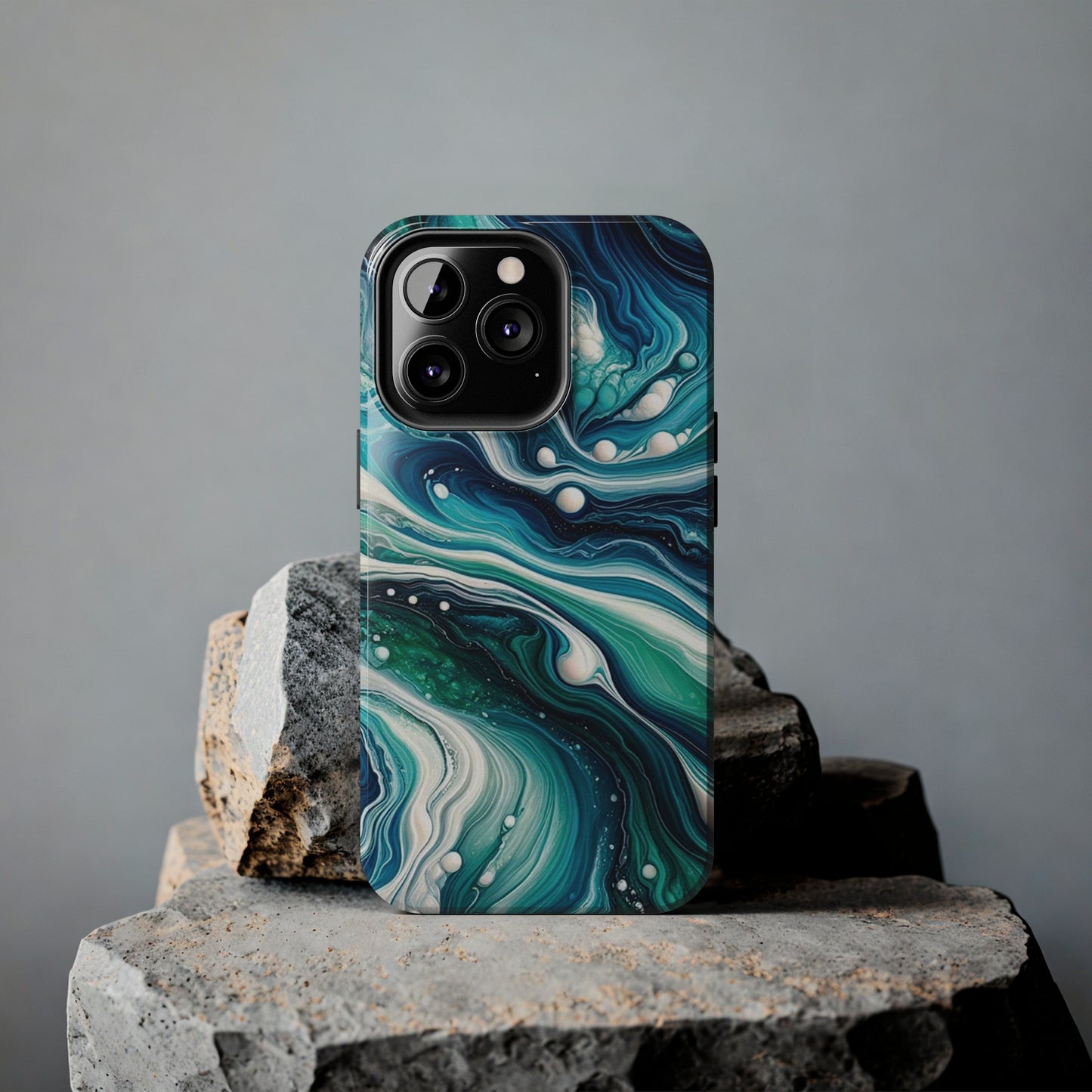 ToughDrop Apple iPhone Case Ft. Liquid Blue