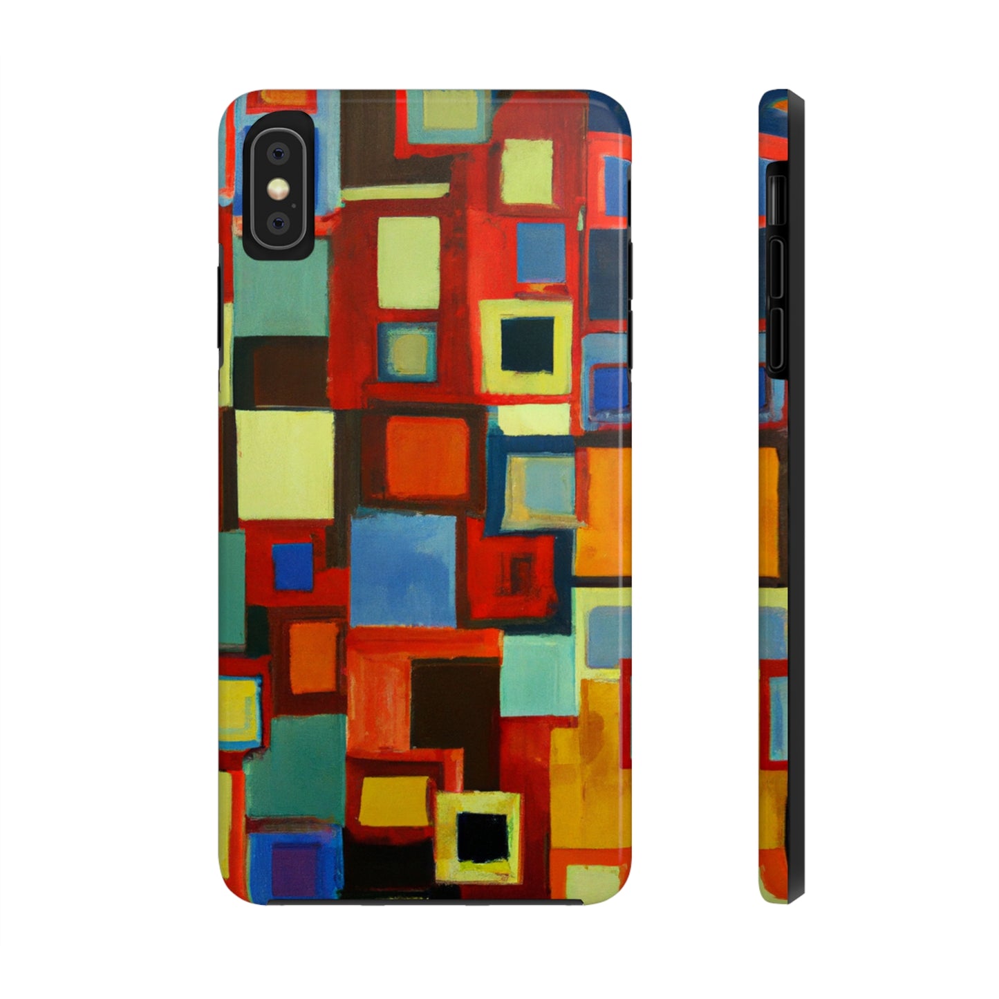 Tough Case-Mate iPhone Case Ft. Abstract Squares