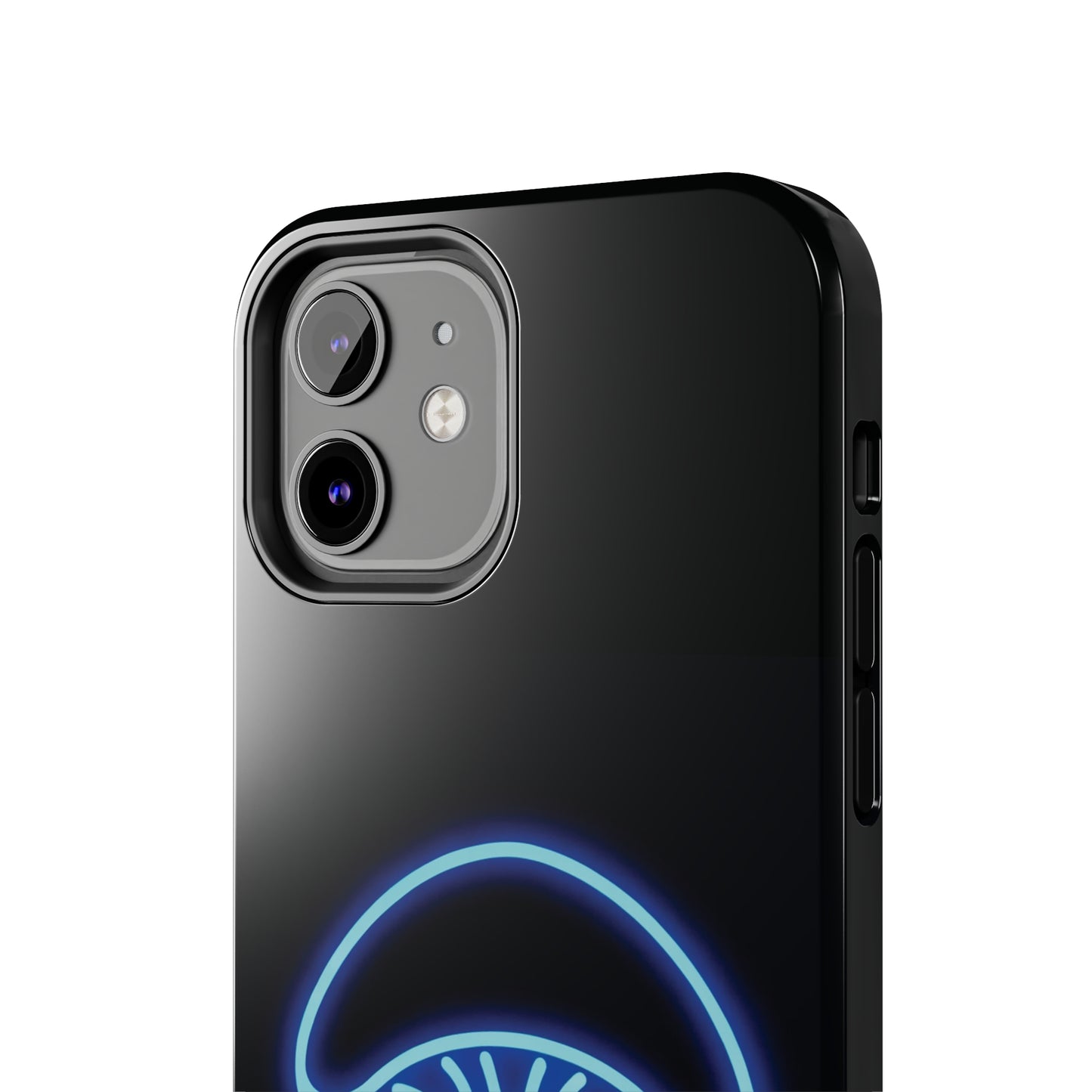 ToughDrop Apple iPhone Case Ft. Neon Blue Shroom