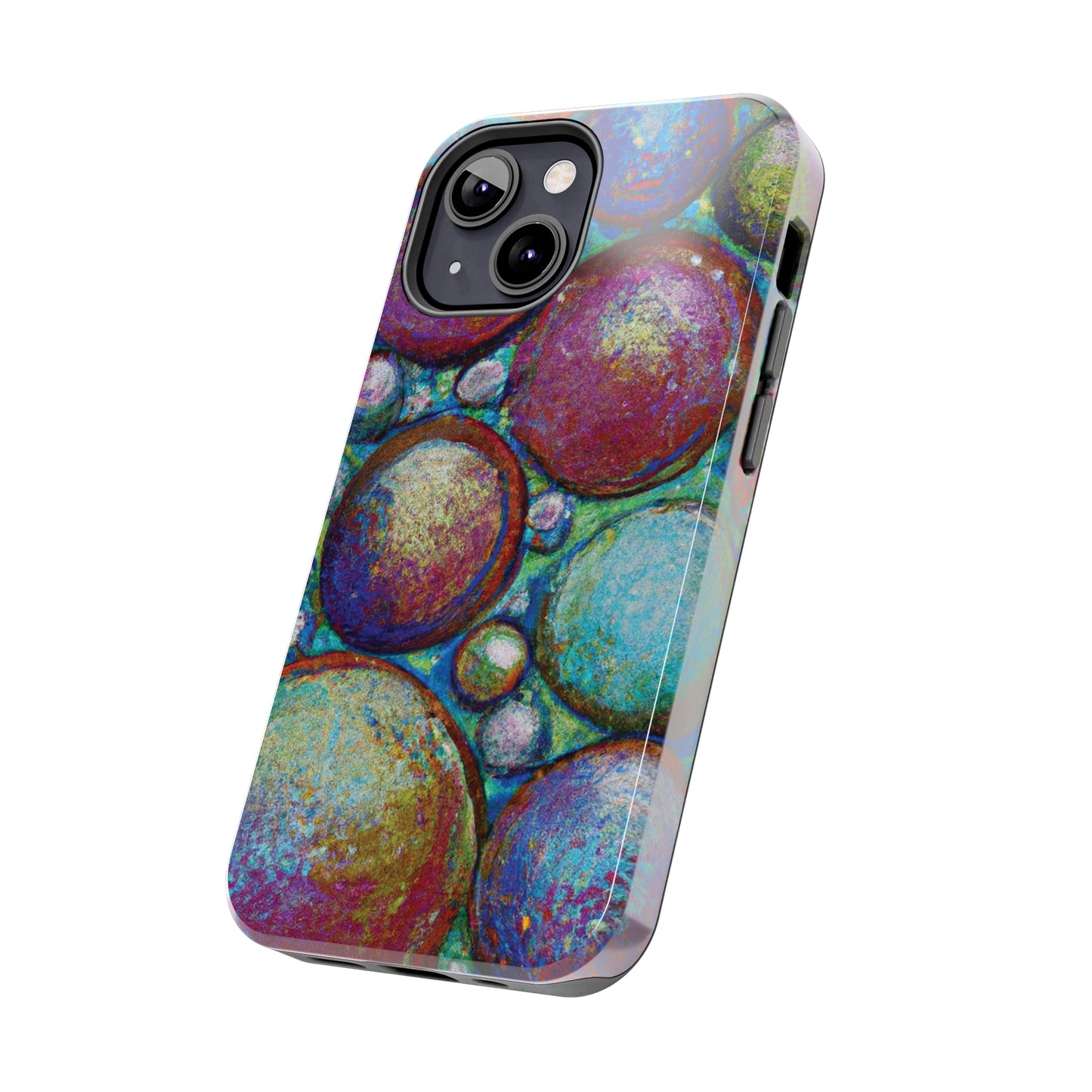 Tough Apple iPhone Cases Ft. Big Acrylic Bubbles