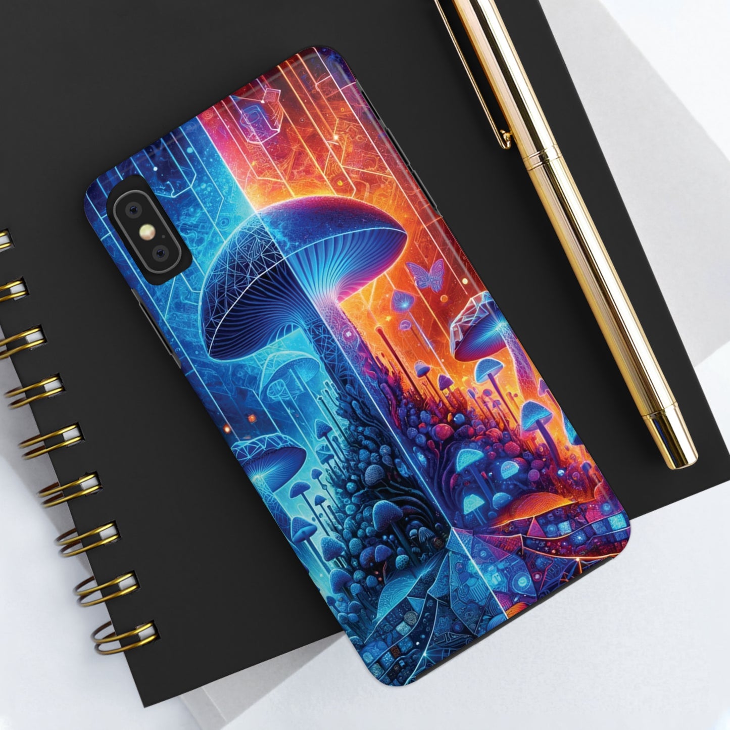 ToughDrop Apple iPhone Case Ft. Mushroom Mountain