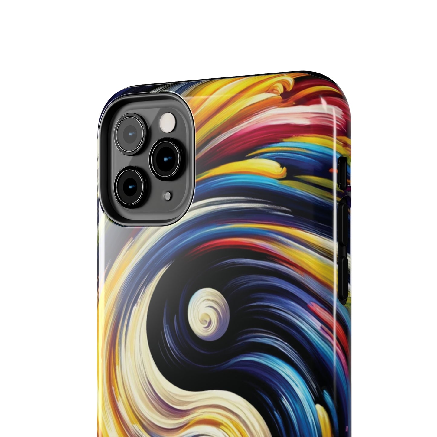 ToughDrop Apple iPhone Case Ft. Abstract Yin Yang