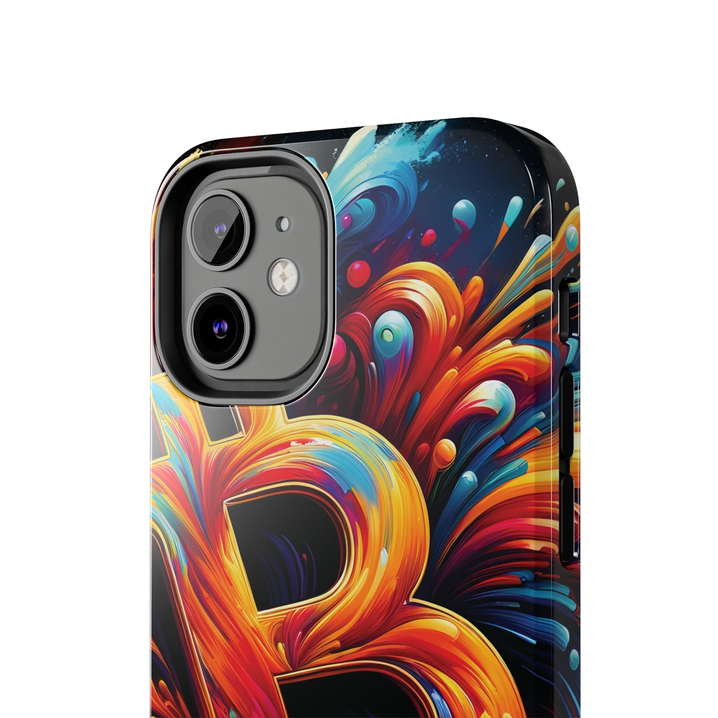 ToughDrop Apple iPhone Case Ft. Bitcoin Symbol Abstract