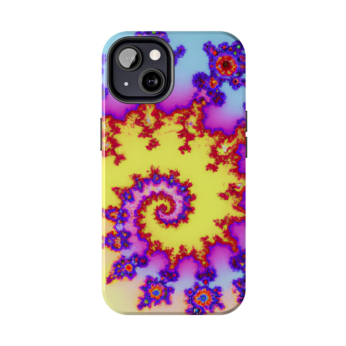 Tough Case-Mate iPhone Case Ft. Tie Dye Fractal
