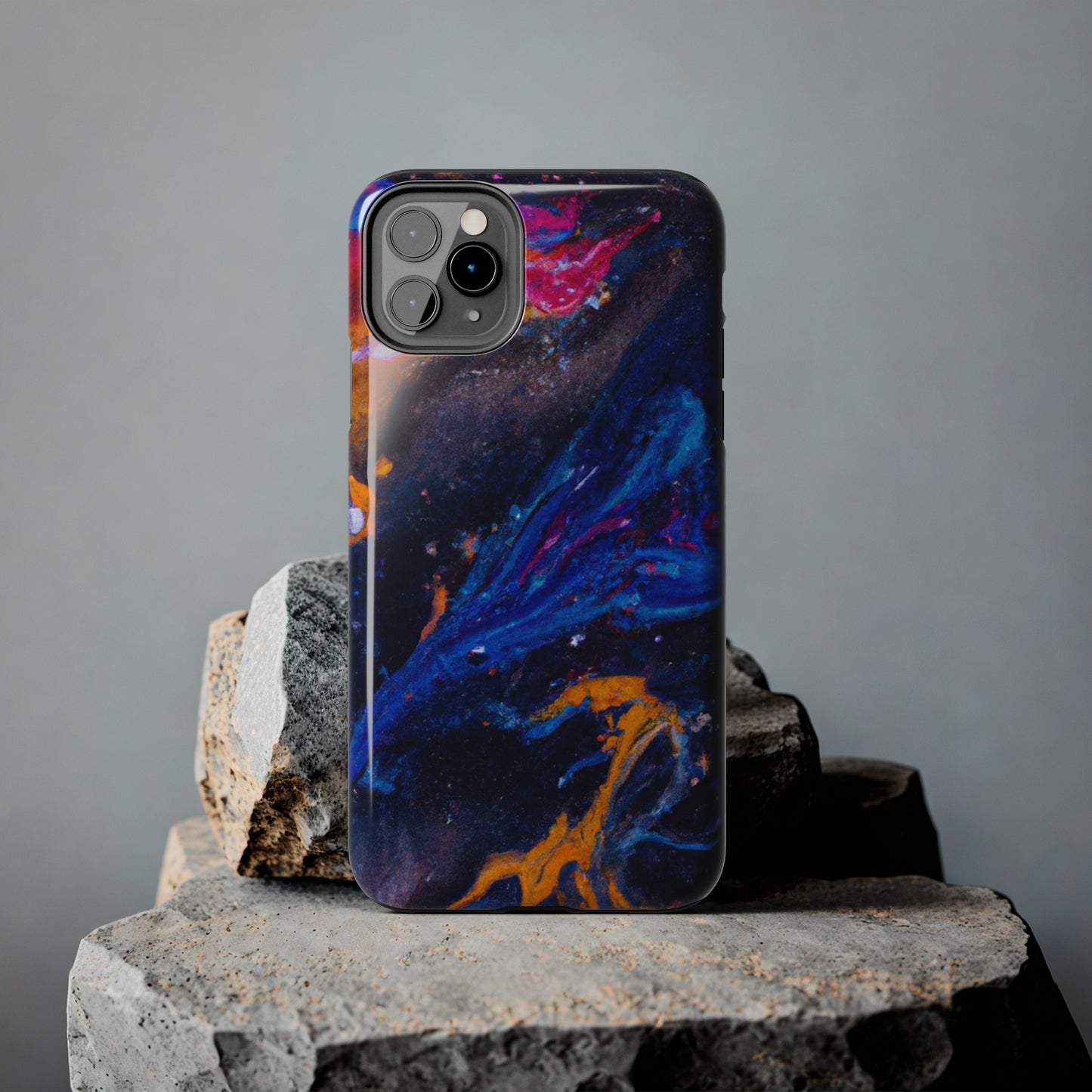 Tough Apple iPhone Cases Ft. Space Clouds