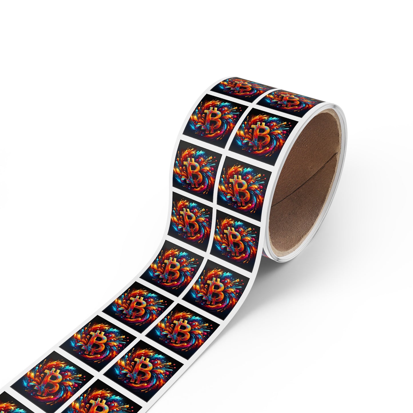 Bitcoin Sticker Rolls