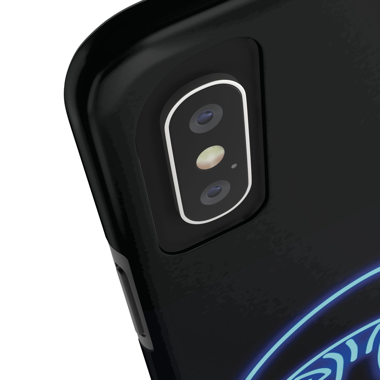 ToughDrop Apple iPhone Case Ft. Neon Blue Shroom