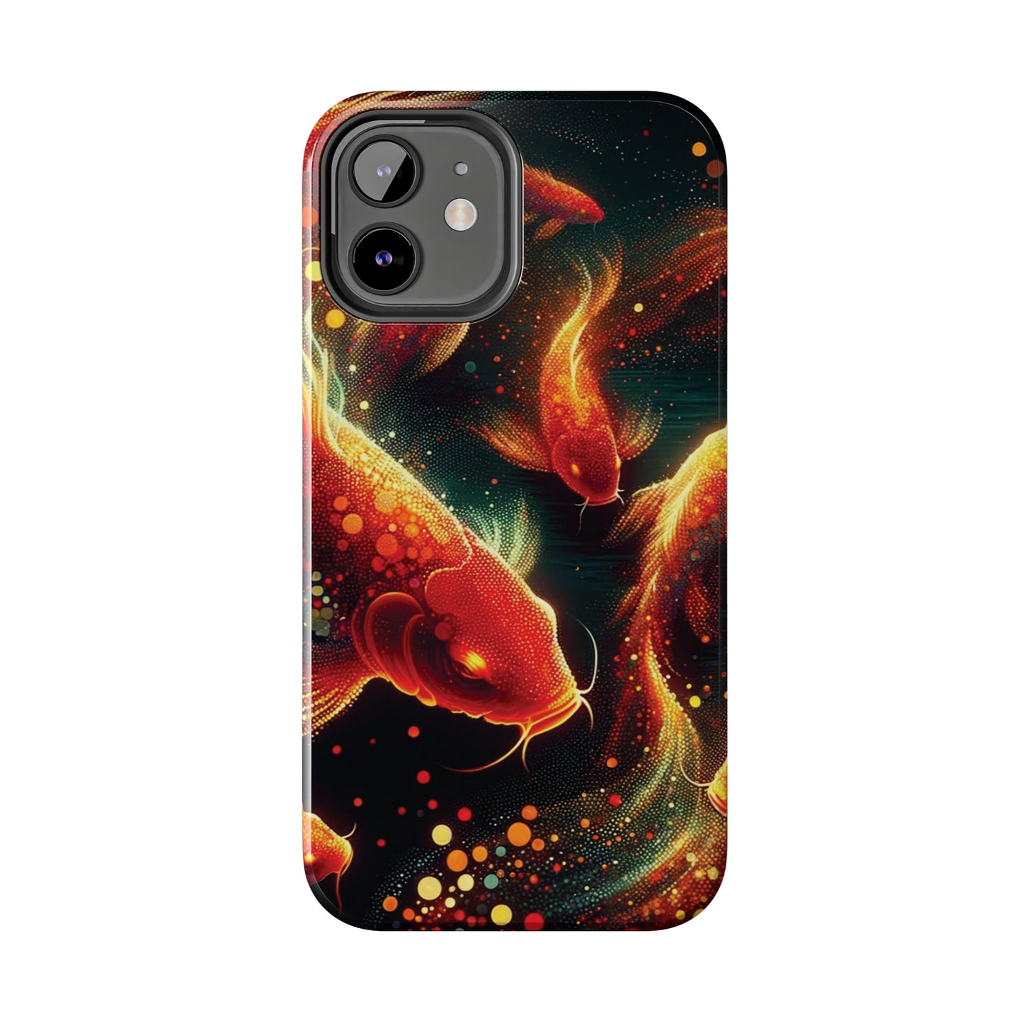 ToughDrop Apple iPhone Case Ft. Spotted Koi