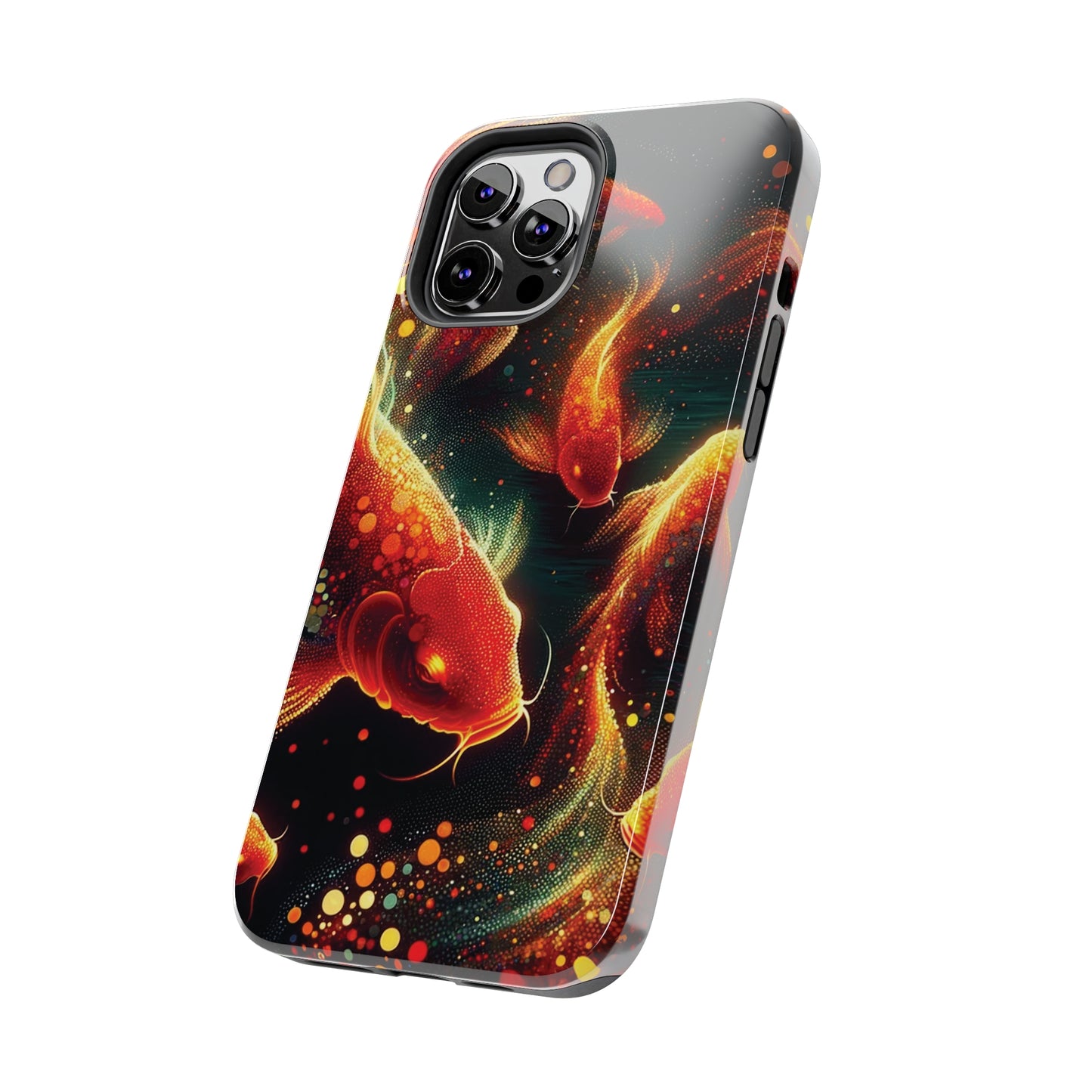 ToughDrop Apple iPhone Case Ft. Spotted Koi