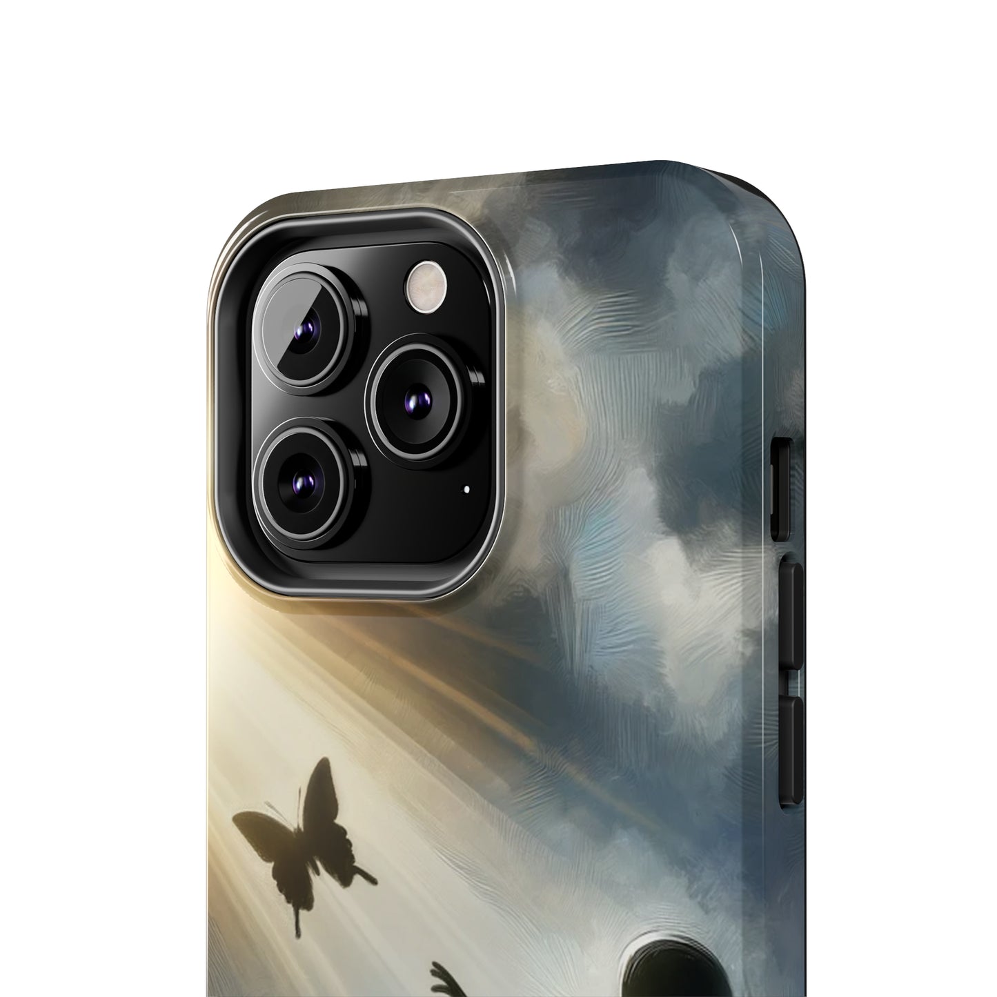 ToughDrop Apple iPhone Case Ft. Butterfly Shadow