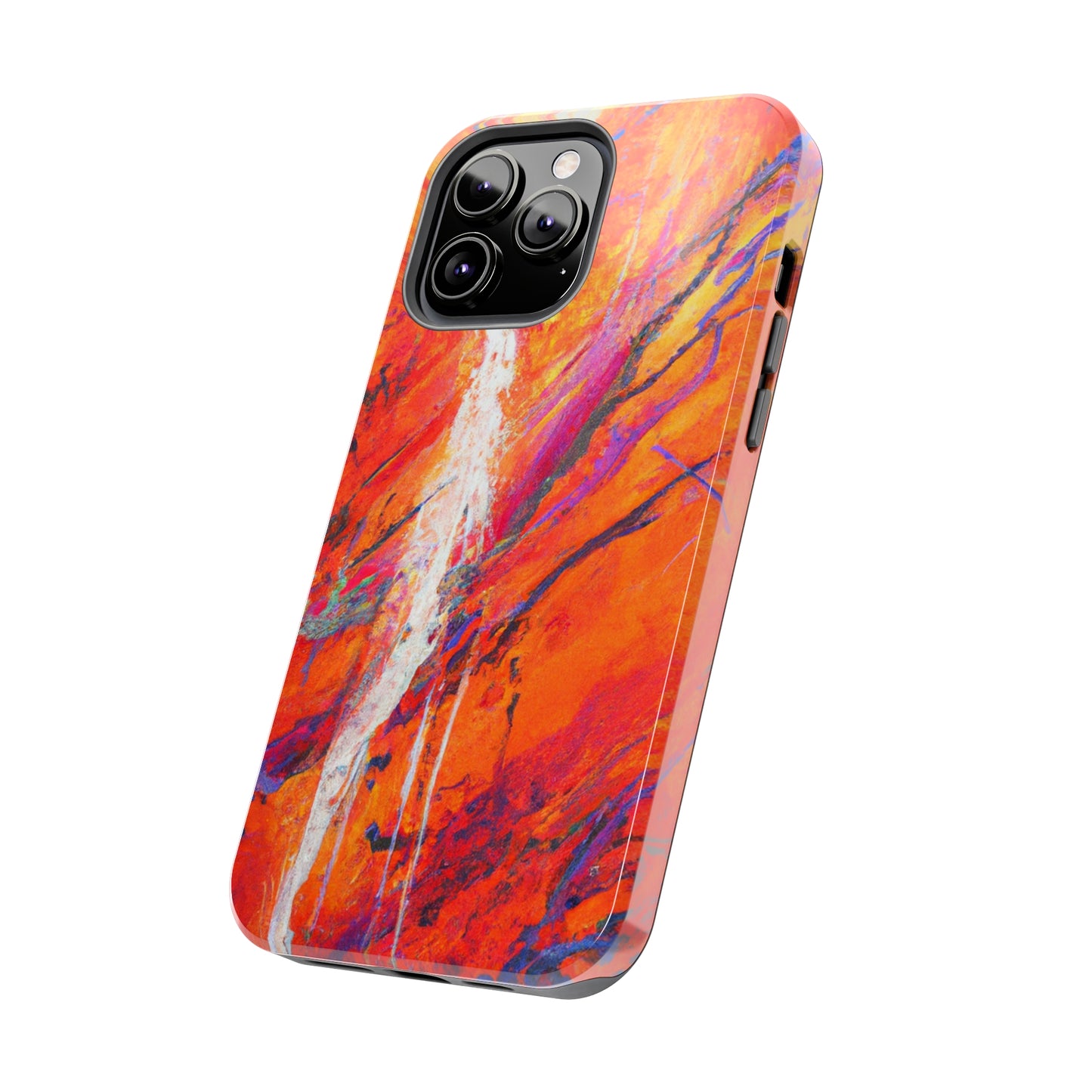Tough Apple iPhone Cases Ft. Abstract Halloween Forest