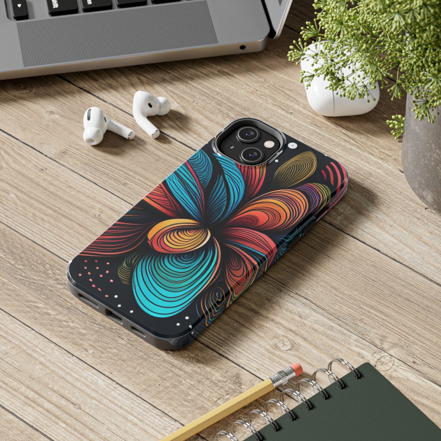 Tough Apple Case-Mate iPhone Cases Ft. Astral Bloom