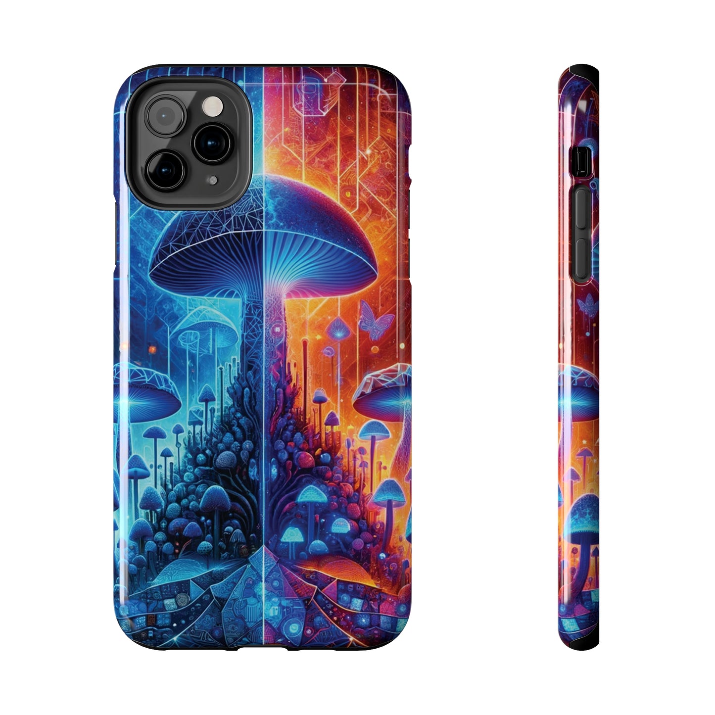 ToughDrop Apple iPhone Case Ft. Mushroom Mountain