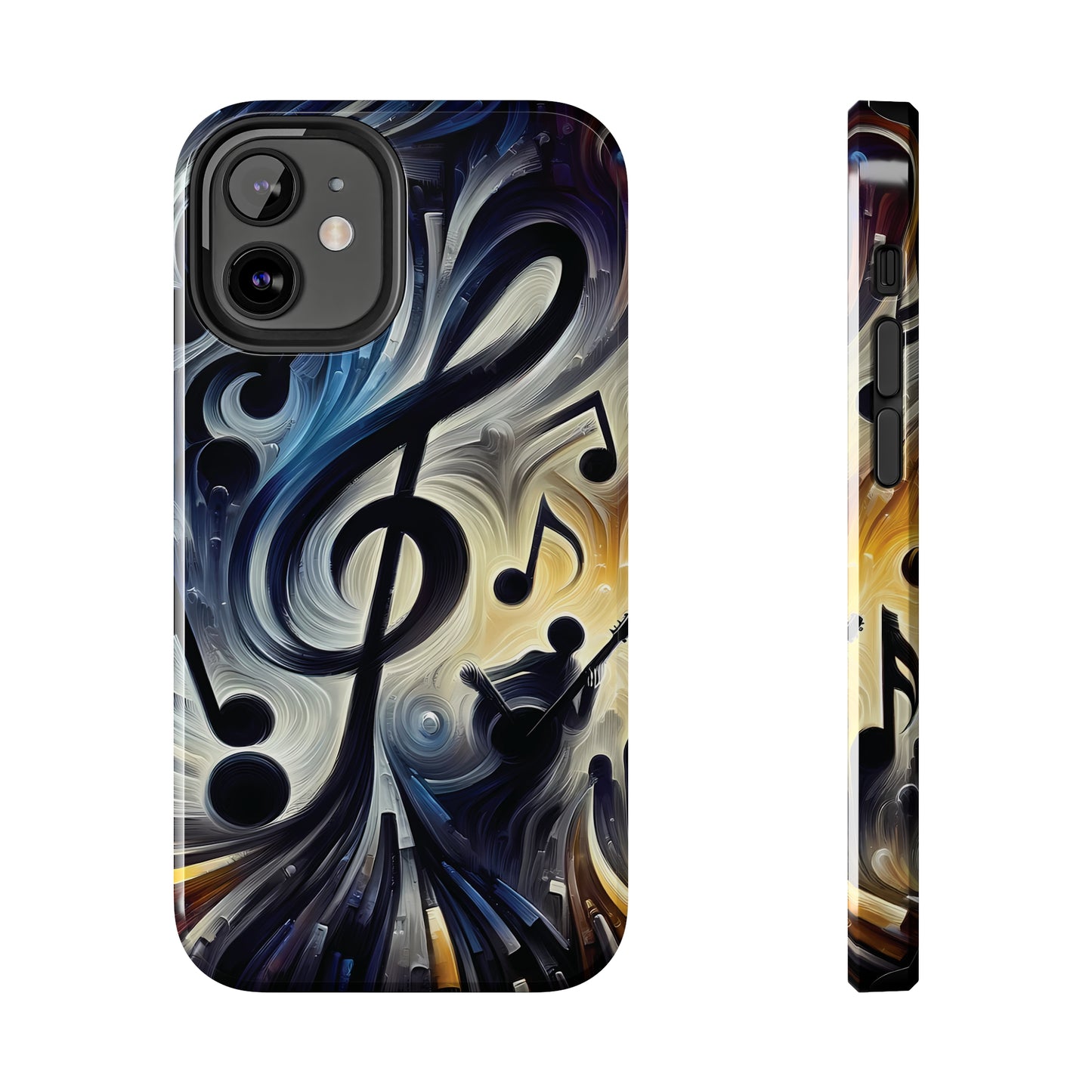 ToughDrop Apple iPhone Case Ft. Musical Abstraction