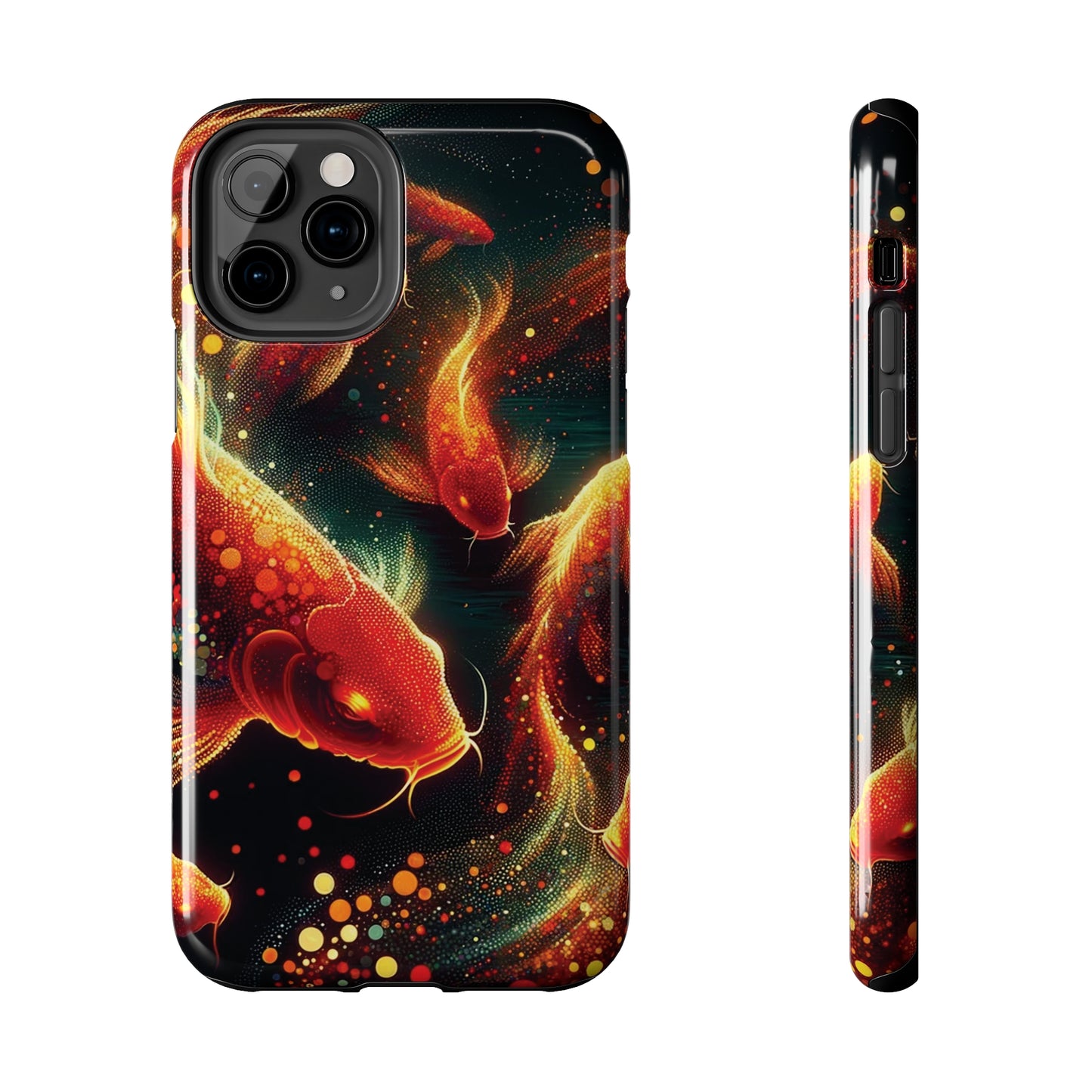 ToughDrop Apple iPhone Case Ft. Spotted Koi