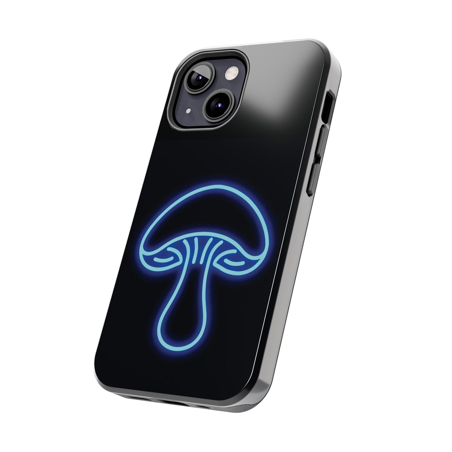 ToughDrop Apple iPhone Case Ft. Neon Blue Shroom