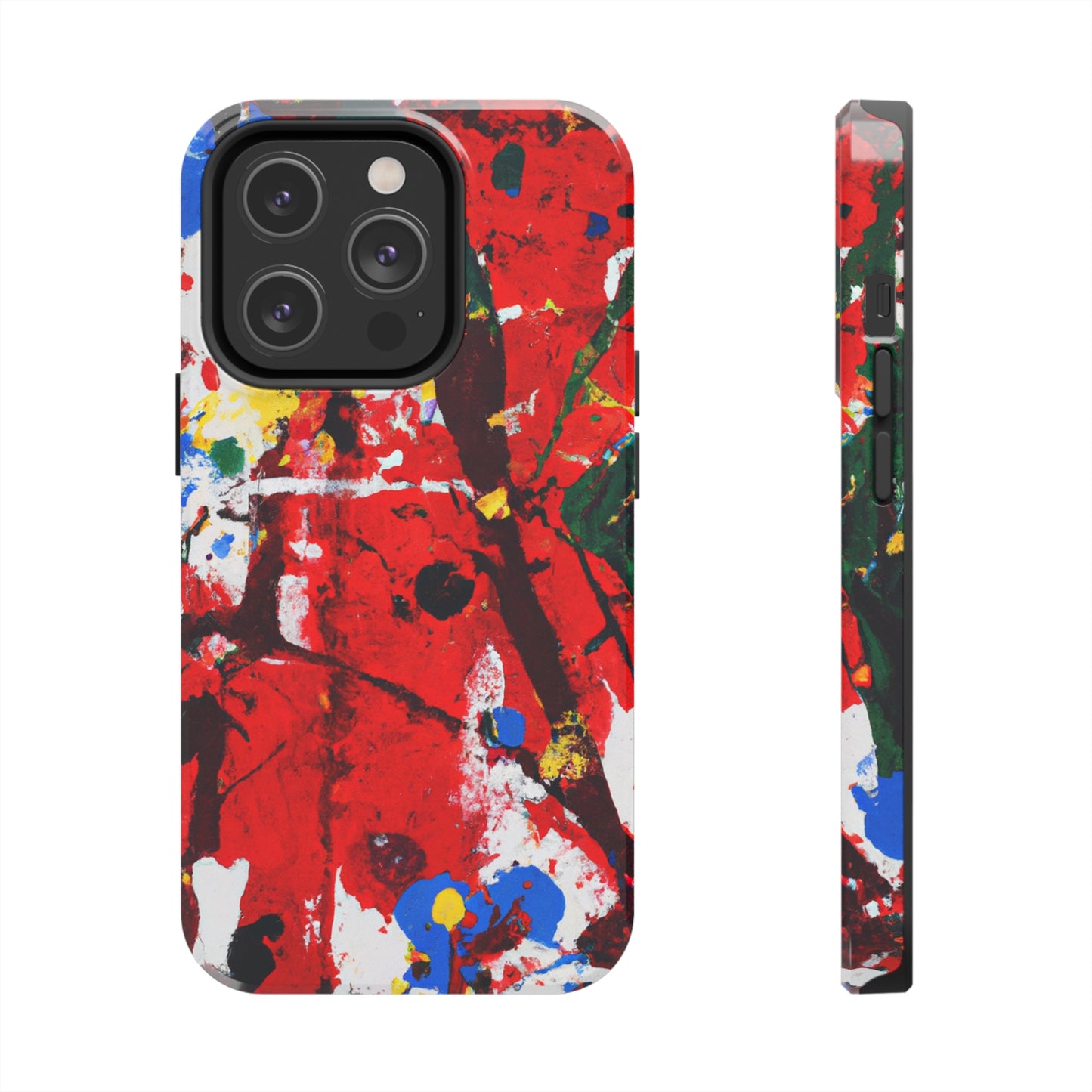 Tough Case-Mate iPhone Case Ft. Fractured Red