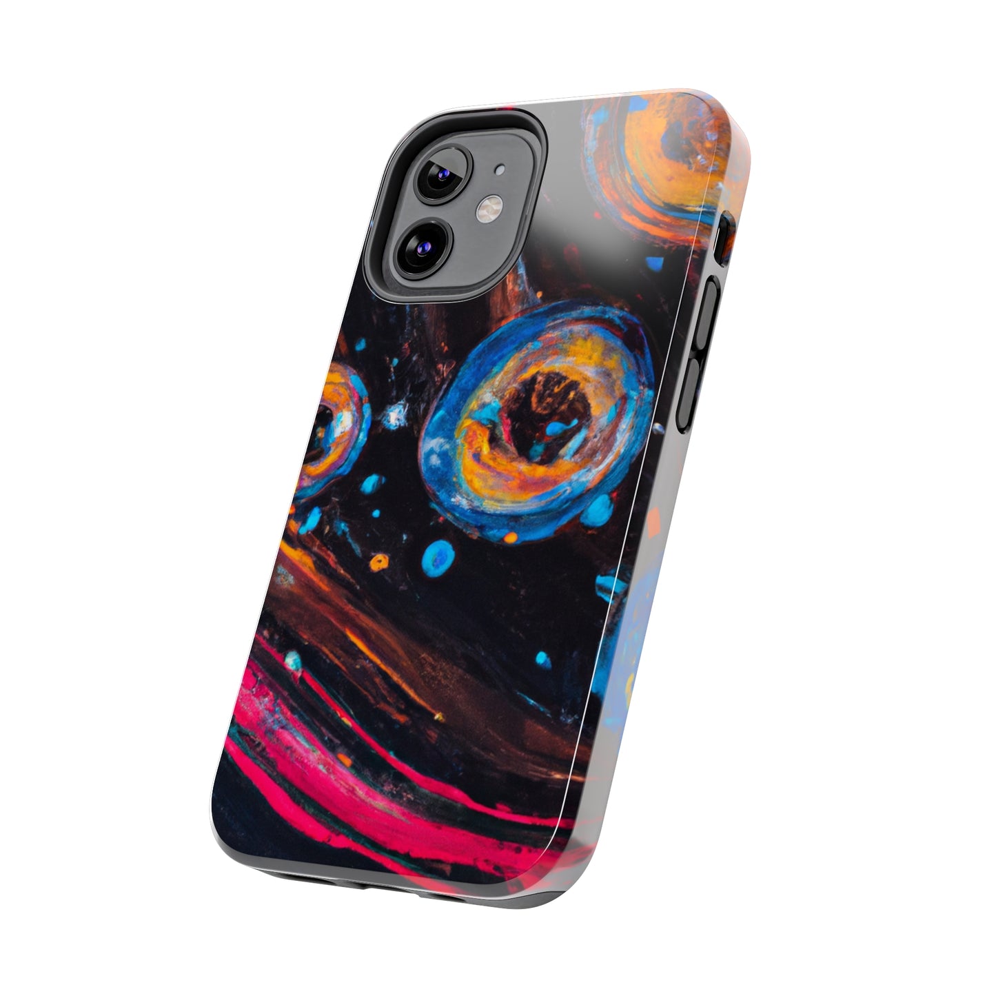 Tough Apple iPhone Cases Ft. Bubble Galaxy