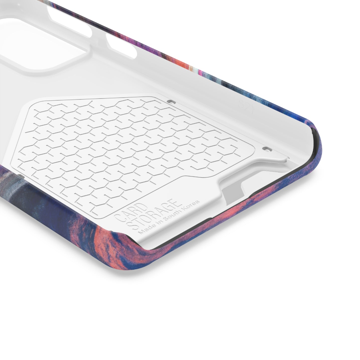 iPhone 13 and Samsung S21, S22 Cases with Card Holder Ft. XRP Sunset
