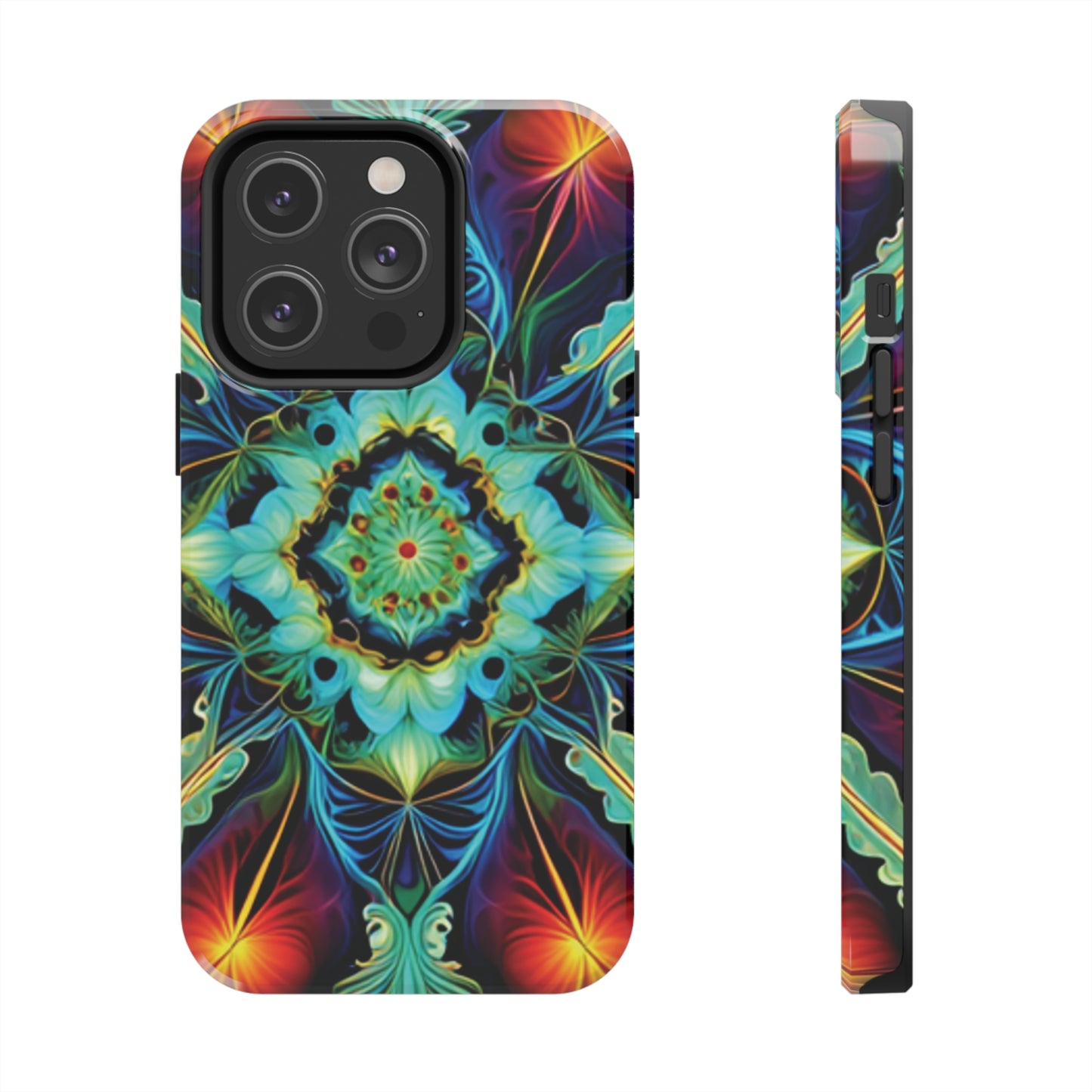 Strong Apple iPhone Case Ft. Leaf Fractal
