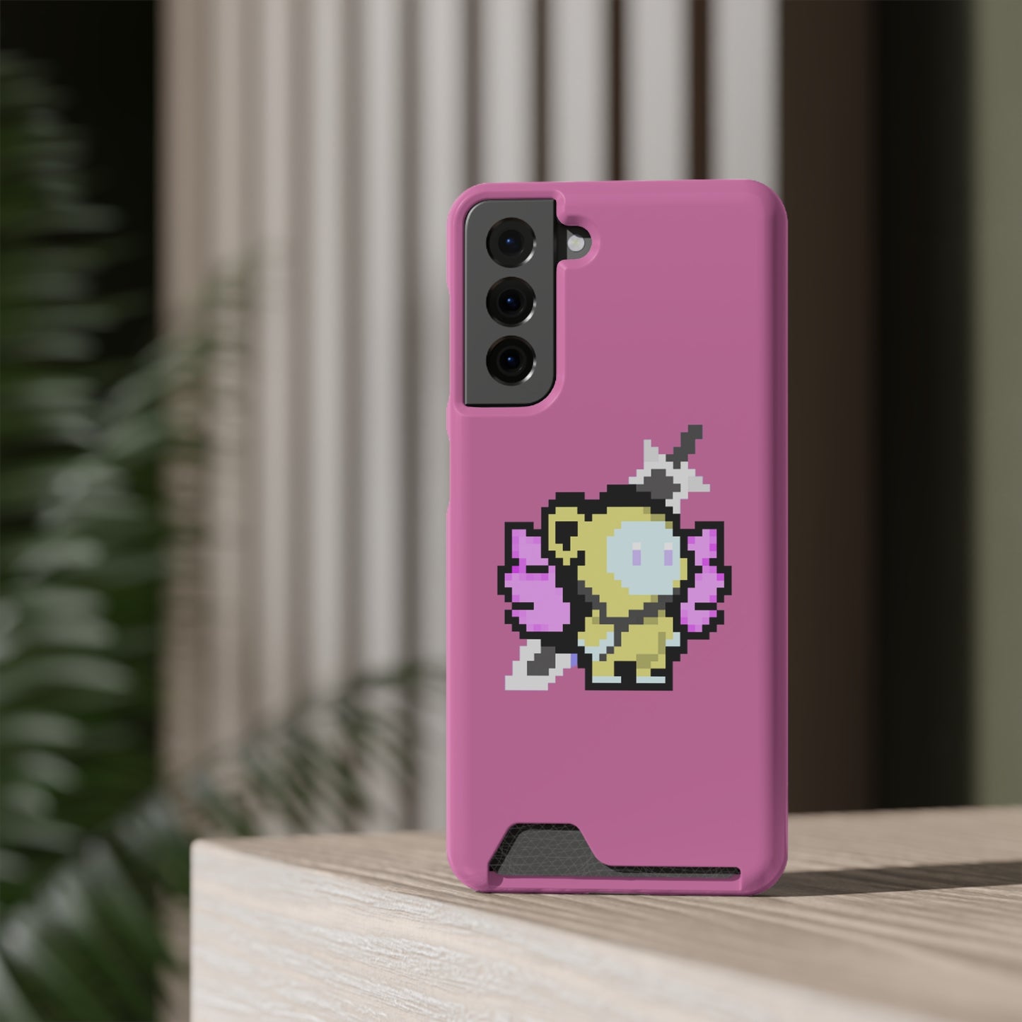 iPhone 13 and Samsung S21, S22 Cases with Card Holder Ft. MONKEE MONKEE #2108