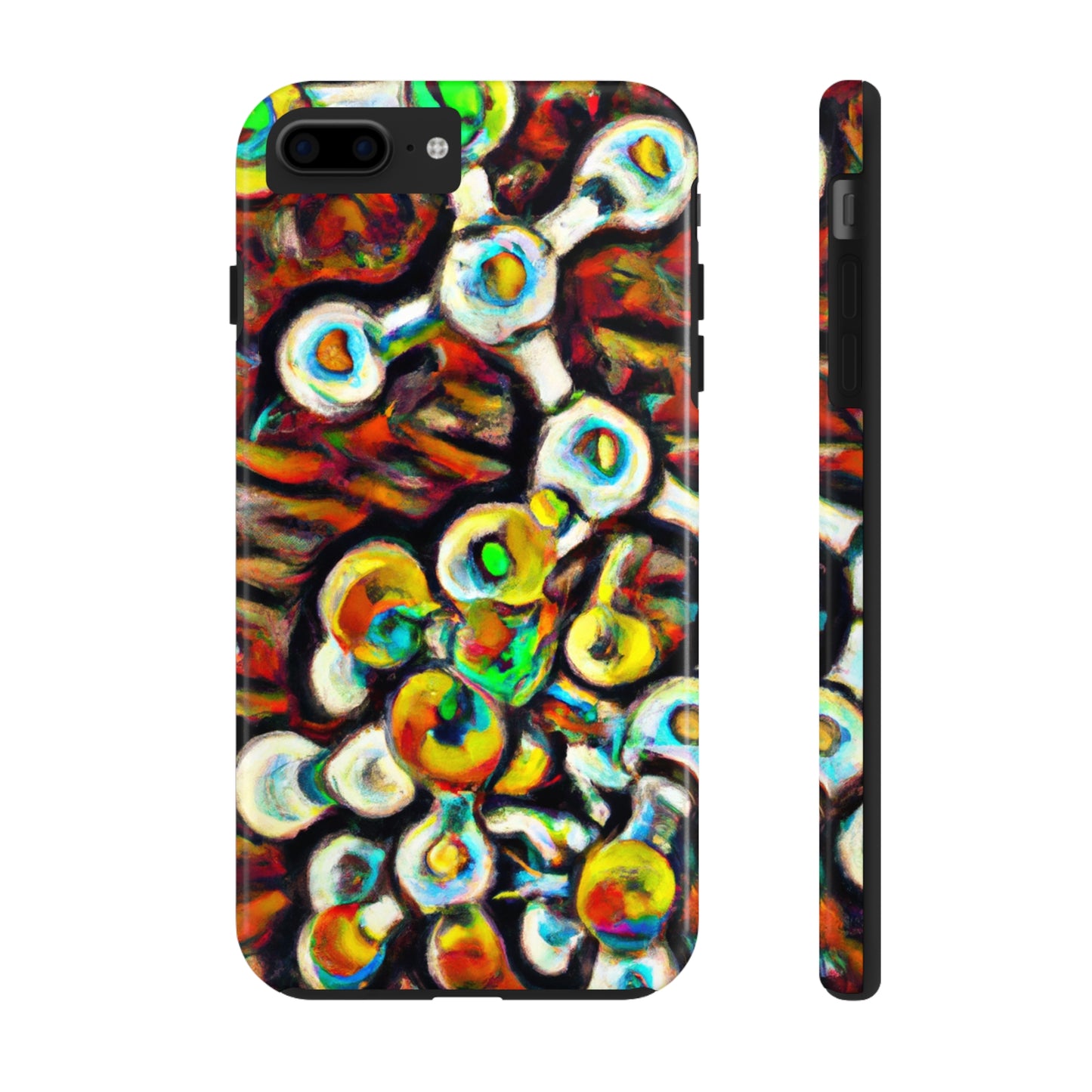 Apple iPhone Case Ft. Abstract Molecule