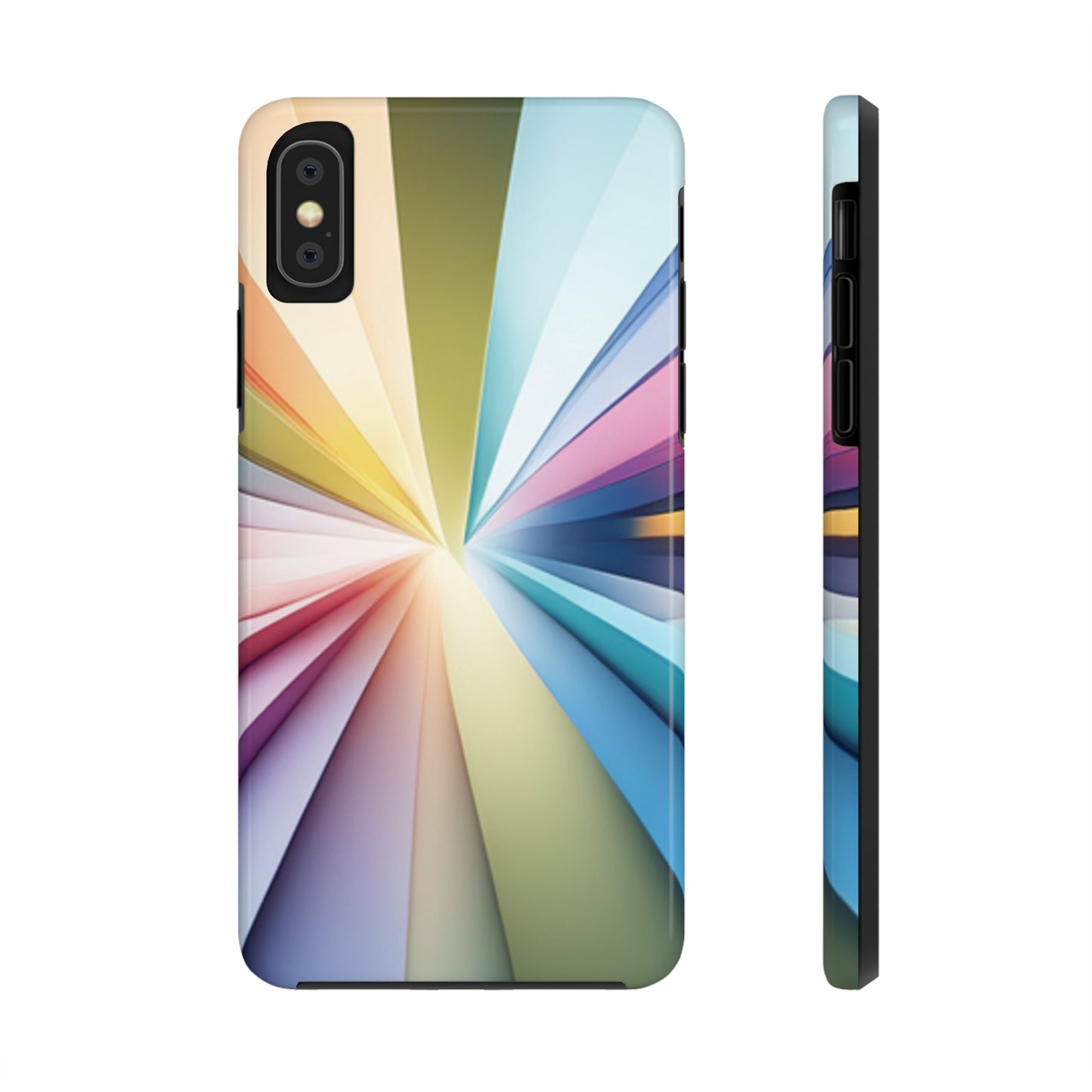 Tough Apple iPhone Case Ft. Abstract Inner Diamond
