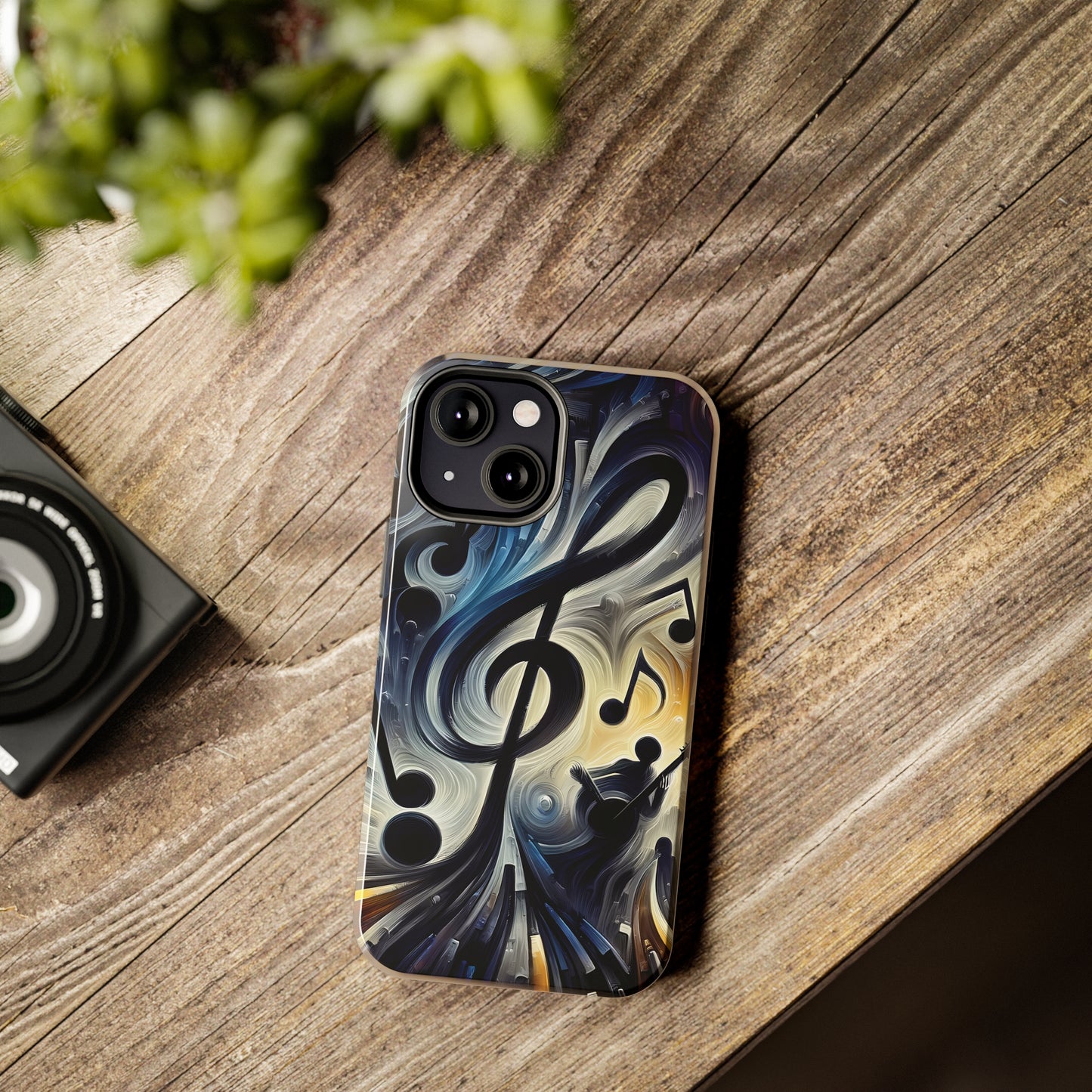 ToughDrop Apple iPhone Case Ft. Musical Abstraction
