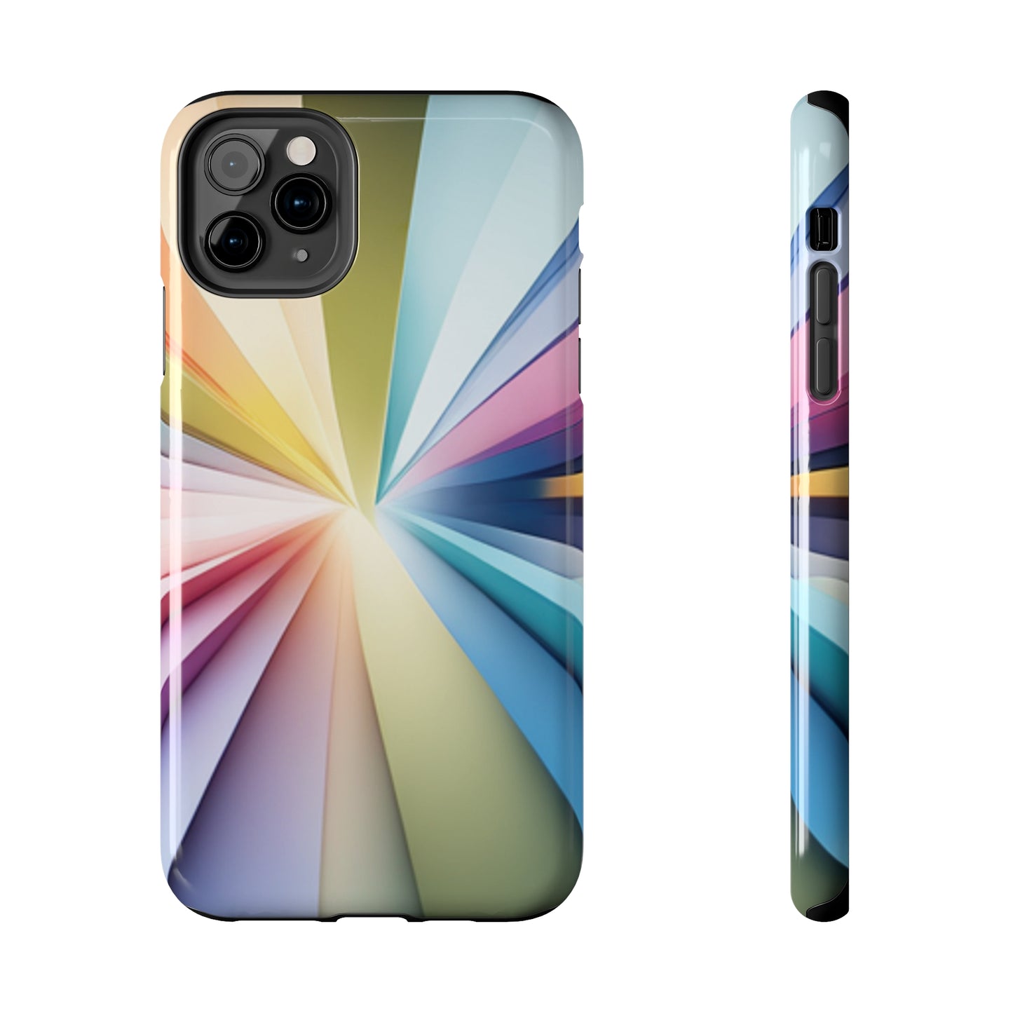 Tough Apple iPhone Case Ft. Abstract Inner Diamond