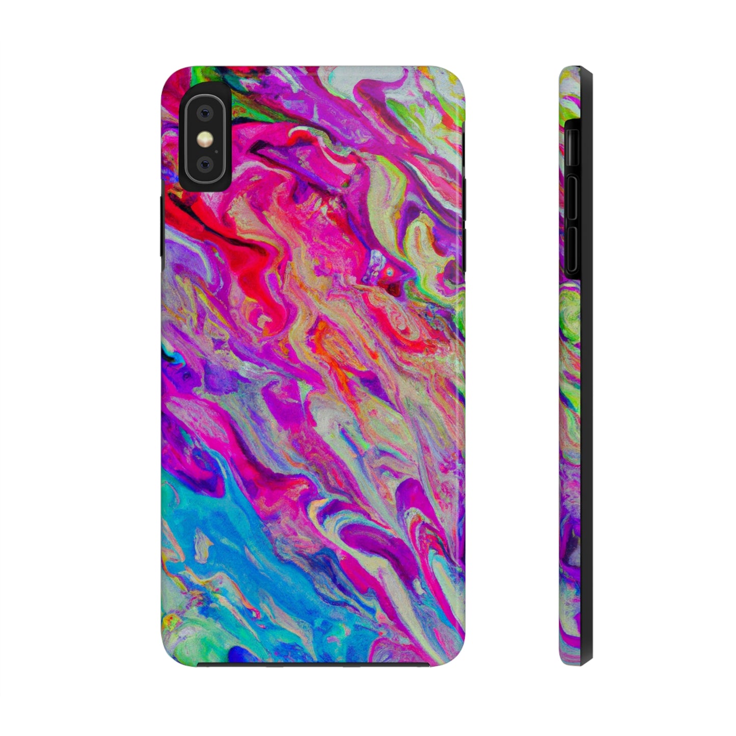 Tough Case-Mate iPhone Case Ft. Rainbow Waves