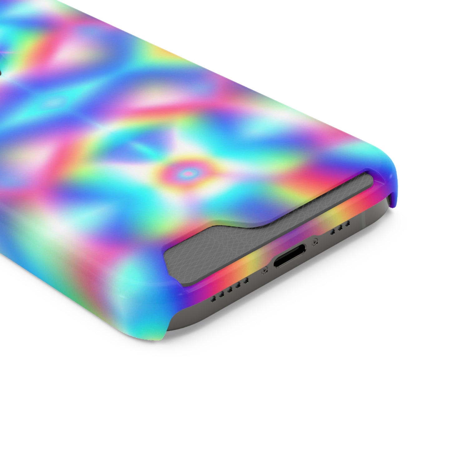 iPhone 13 and Samsung S21, S22 Cases with Card Holder Ft. Light Crystal