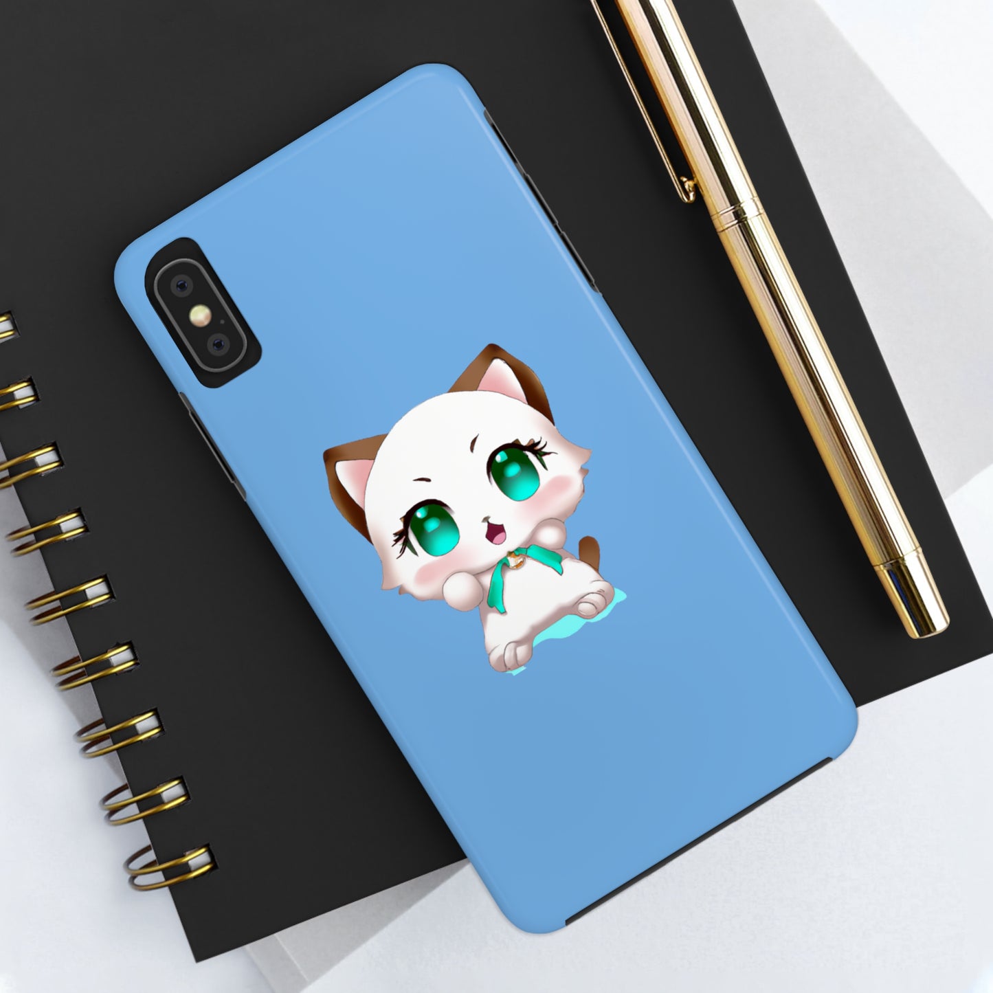 Tough Apple iPhone Cases Ft. Cute Kitty