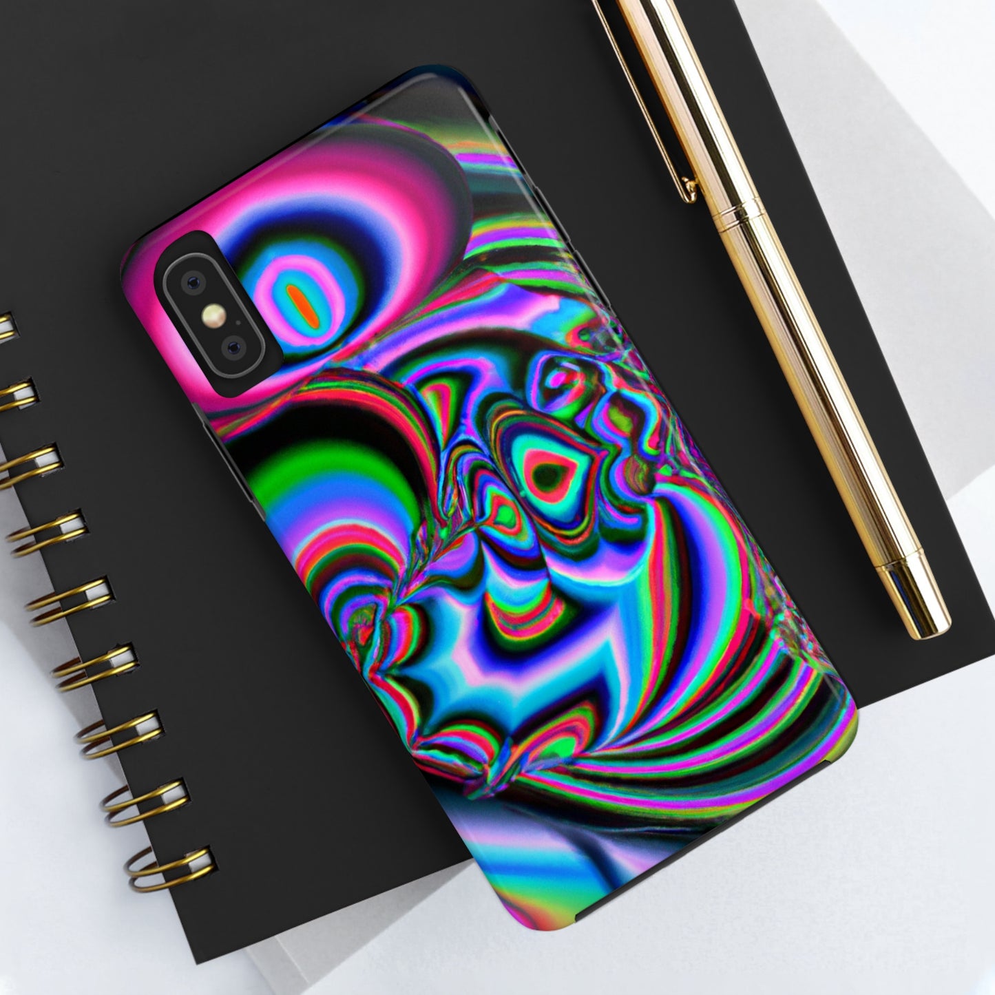 Tough Case-Mate iPhone Case Ft. Abstract Time